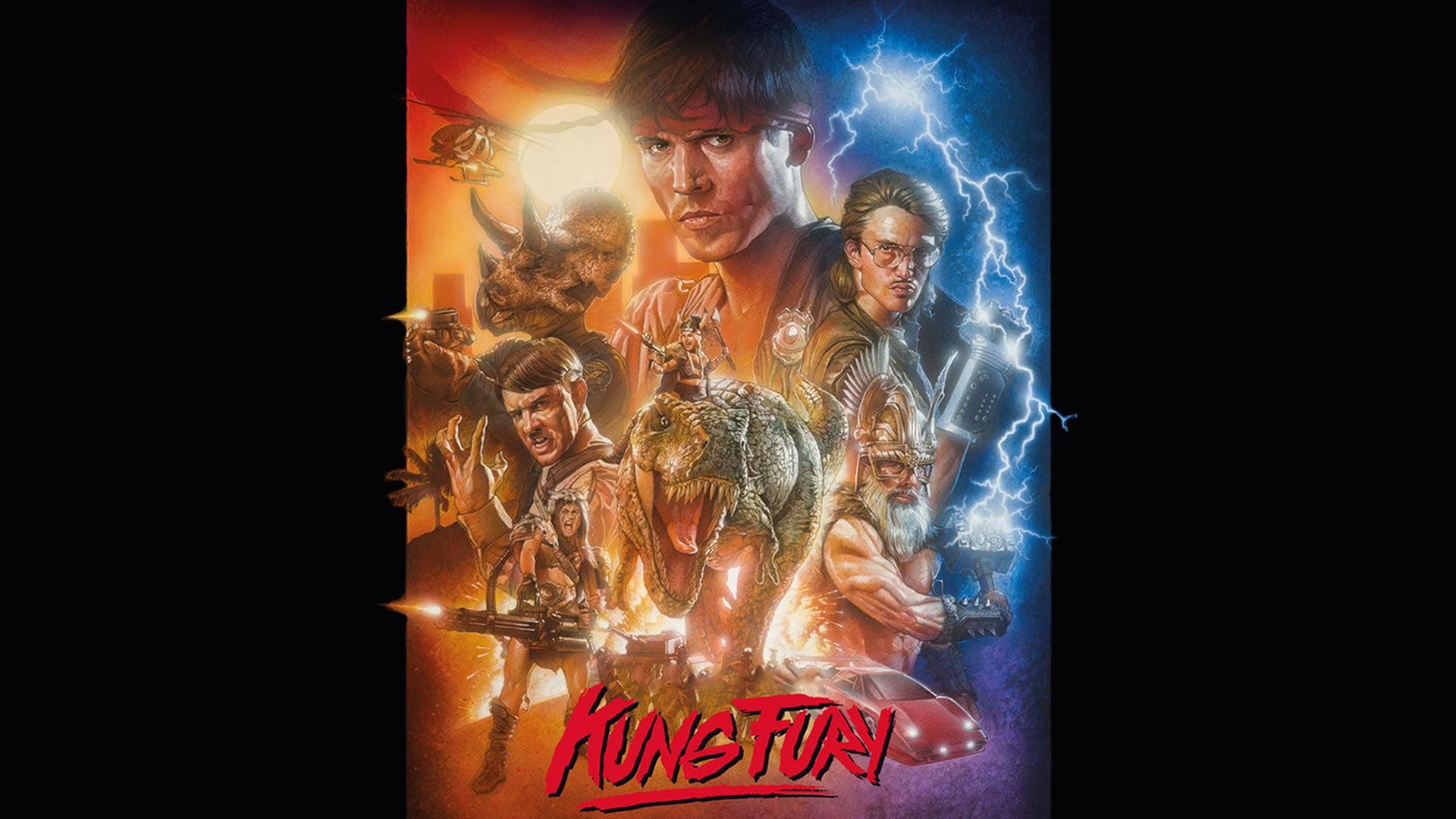 1920x1080 I made a wallpaper from the official "Kung Fury" Poster [] :  wallpapers