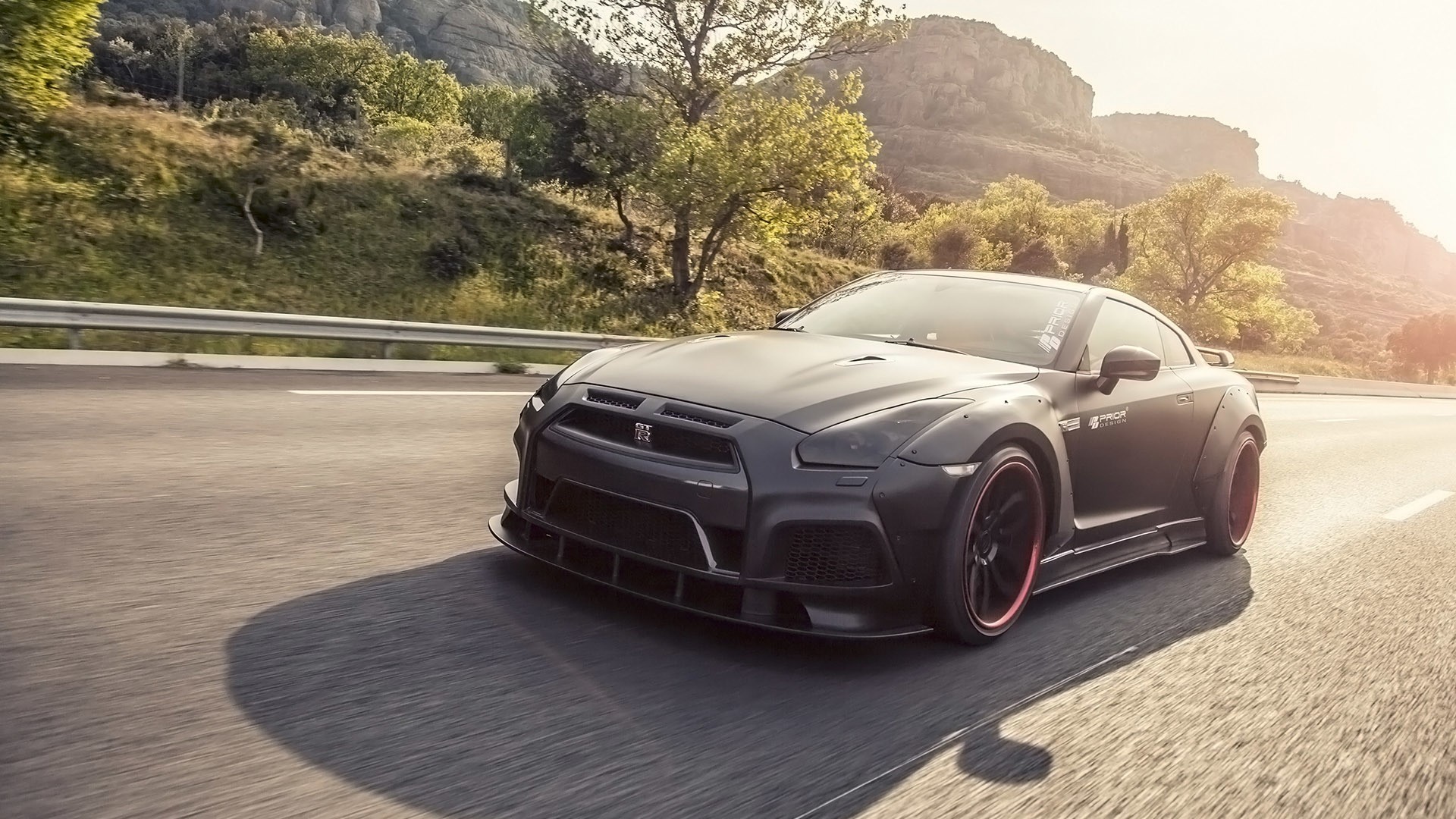 1920x1080 Preview wallpaper nissan, gt-r, tuning, movement 