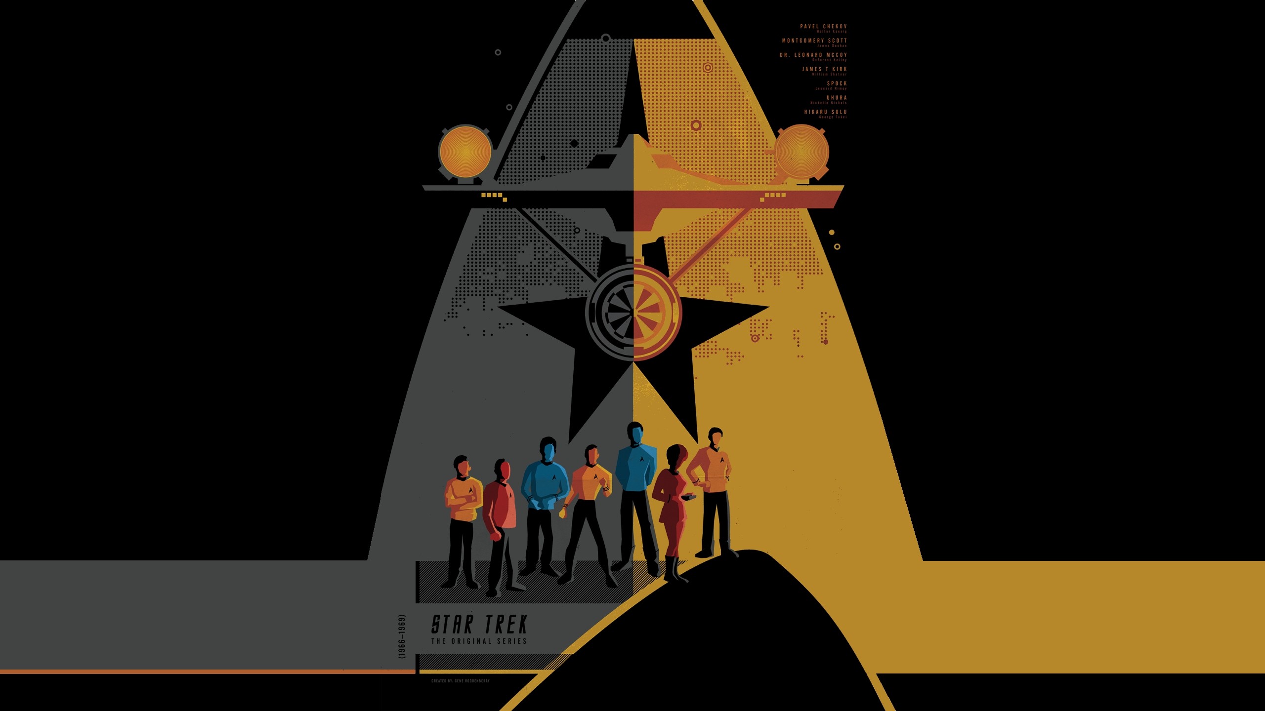 2560x1440 TV Show - Star Trek: The Original Series Wallpaper