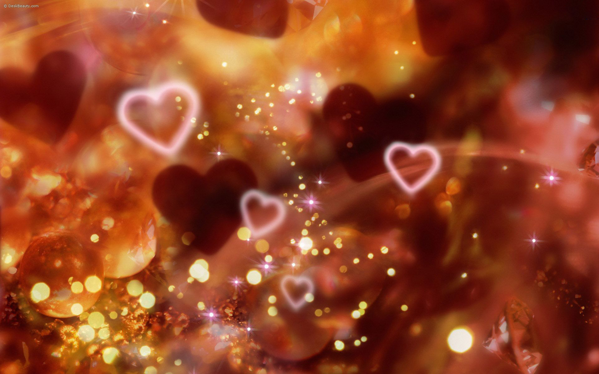 1920x1200 3D Valentine day wallpapers collection.
