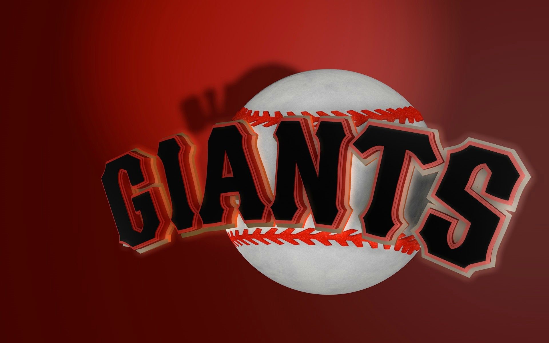 1920x1200 SF Giants Logo