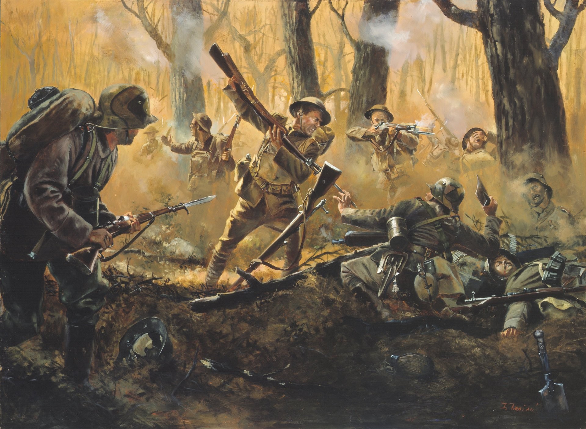 1920x1405 men of iron by don troiani courthiezy france july 15 1918 among the 17 national  guard