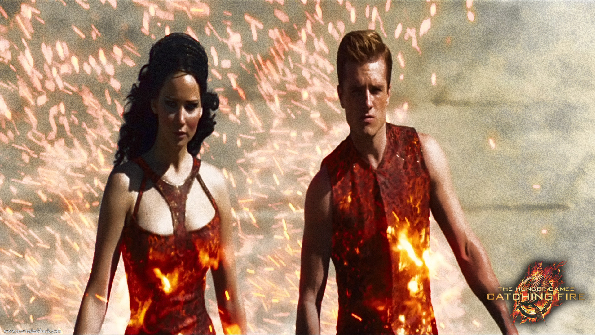 1920x1080 katniss opening ceremony outfit catching fire - Google Search | Story:  10,000 Fires (Camp NaNo 7-14) | Pinterest | Catching fire