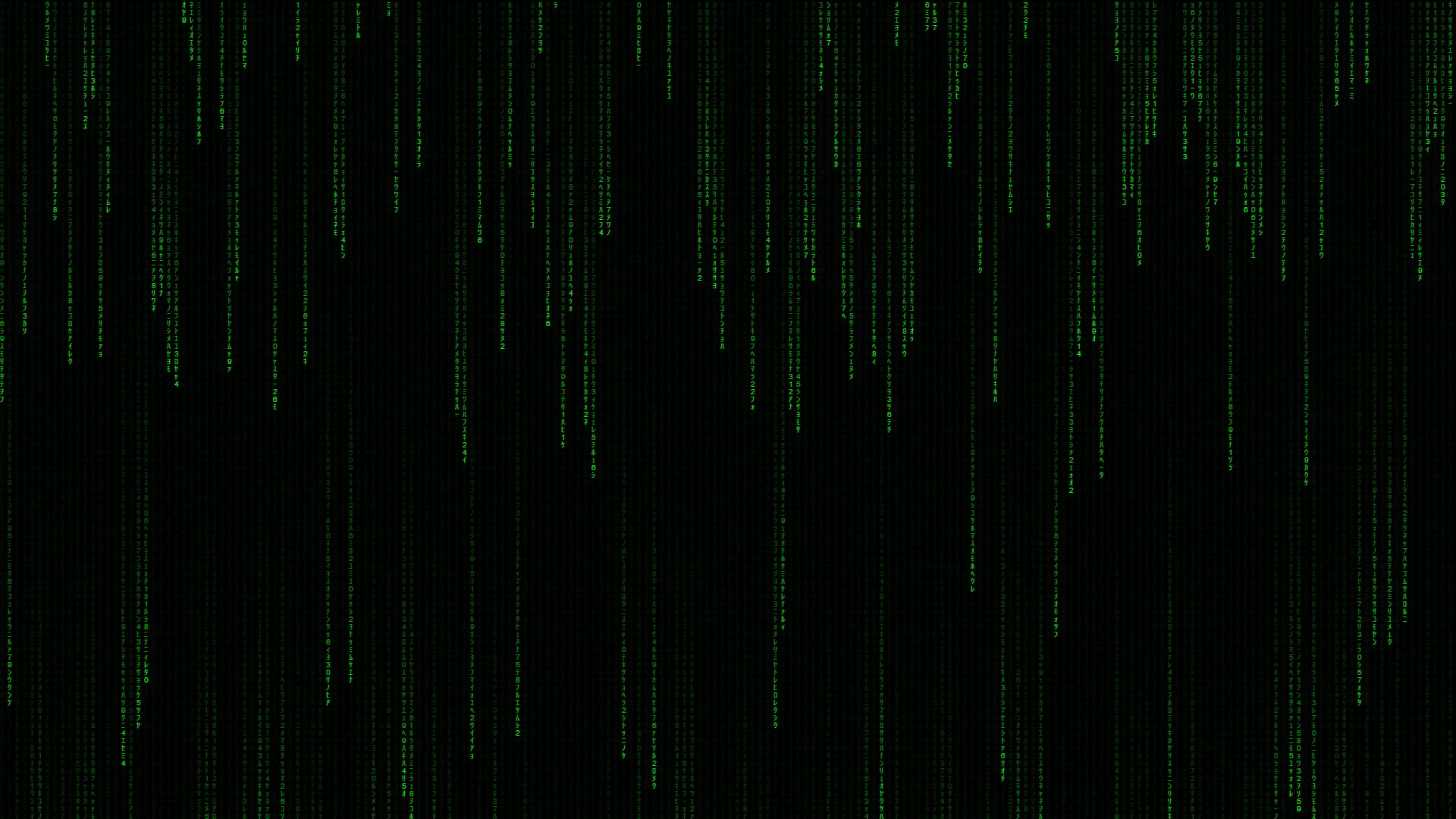 1920x1080 matrix code wallpaper #34311