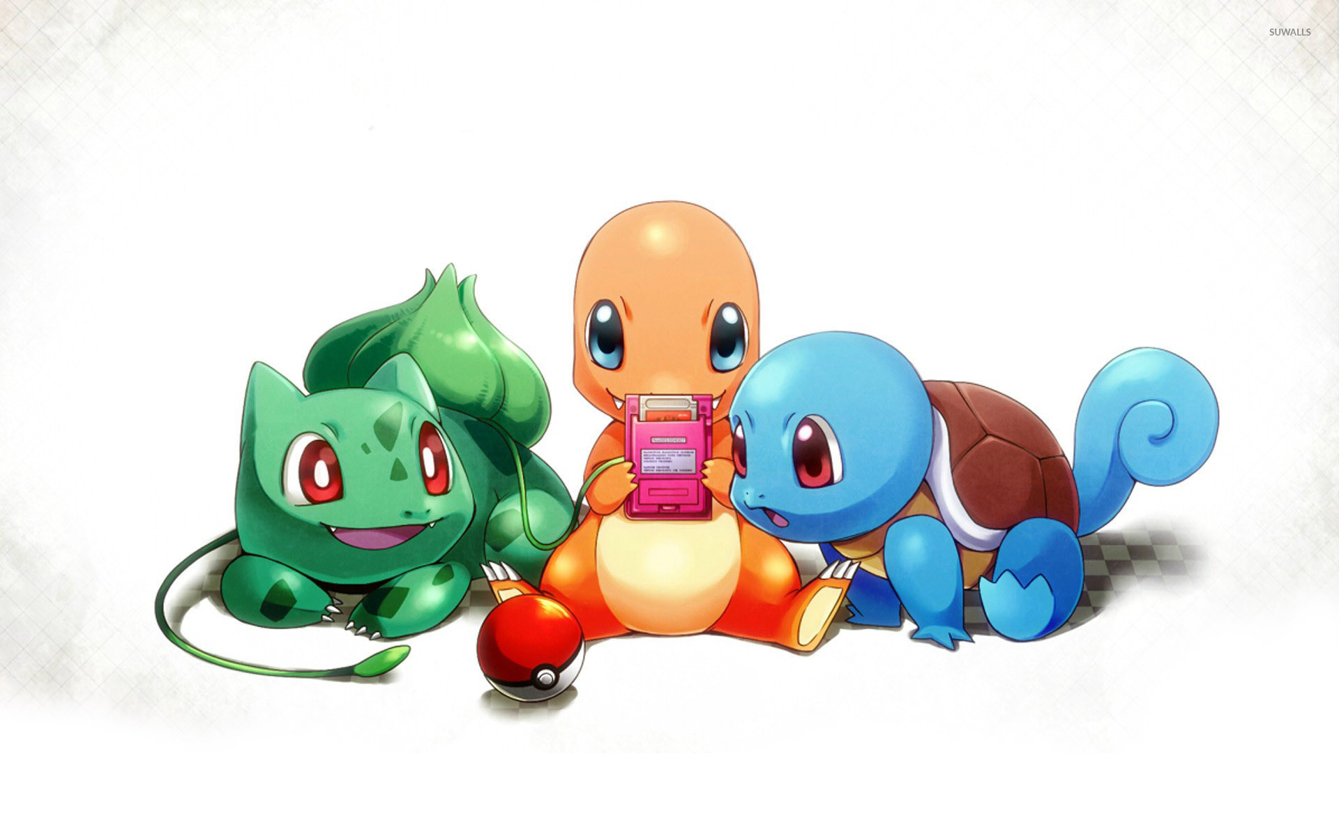 1920x1200 Charmander and Squirtle wallpaper