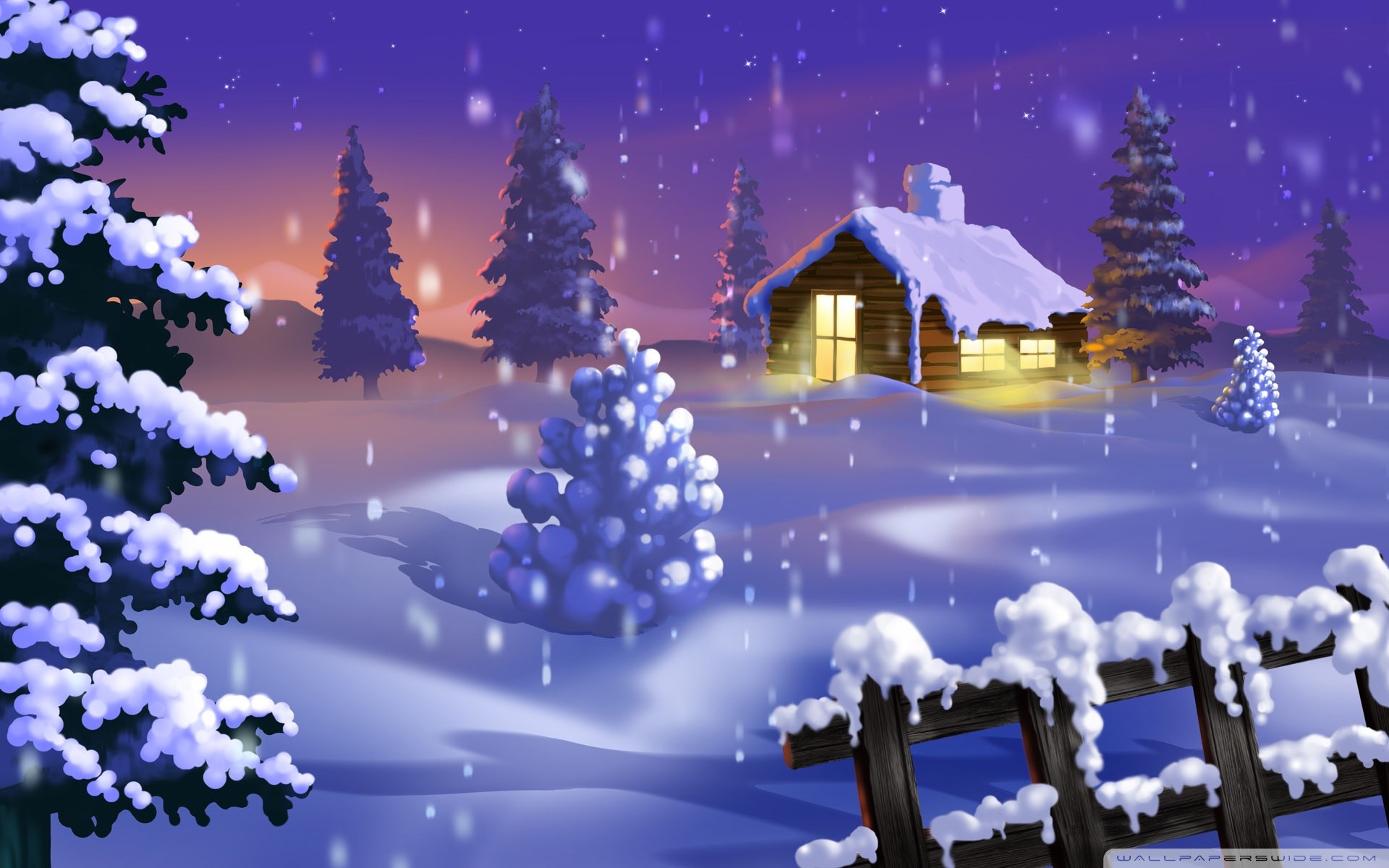1920x1200 Desktop Backgrounds 4U: Winter Scenes