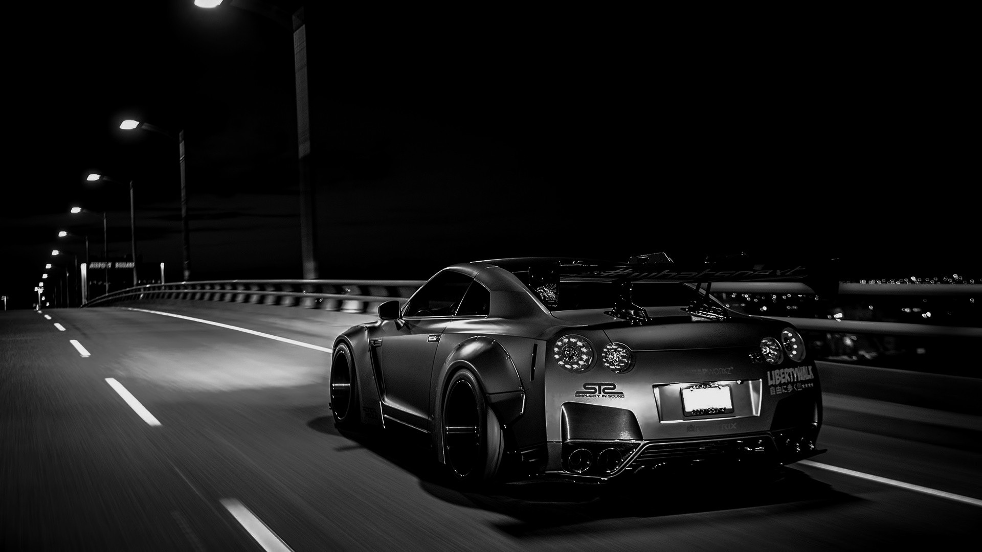 1920x1080 tuning, Nissan Skyline GT R R35, Liberty Walk, Nissan GTR Wallpapers HD /  Desktop and Mobile Backgrounds