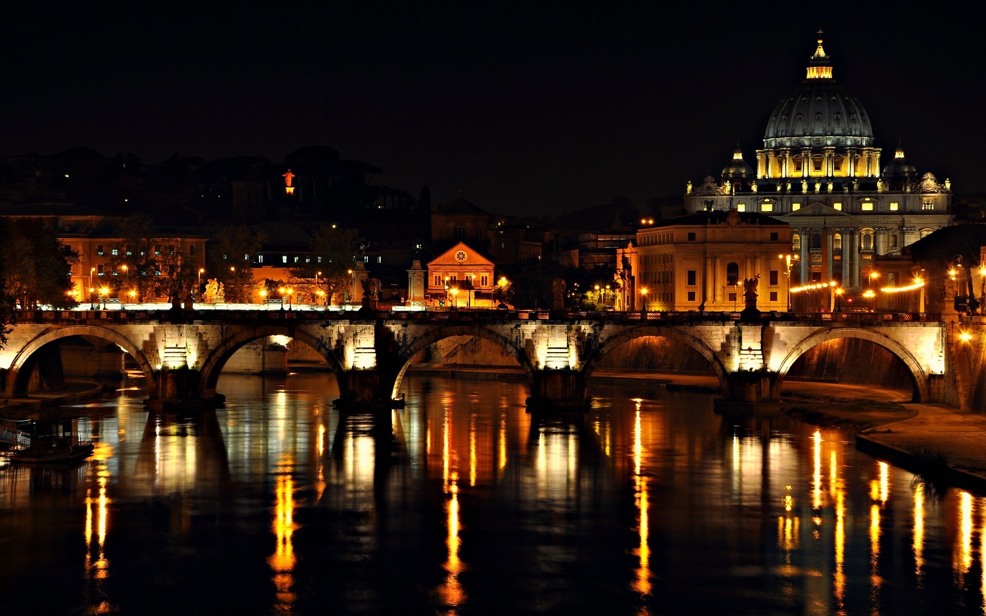 1920x1200 Night on Roma Wallpaper for iPhone Wallpaper