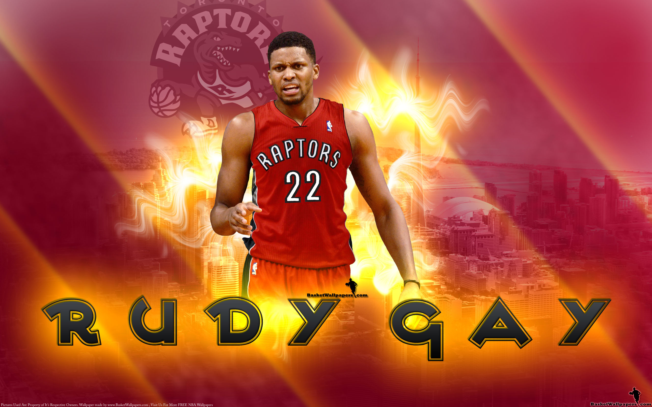 2560x1600 Rudy Gay Toronto Raptors 2013  Wallpaper