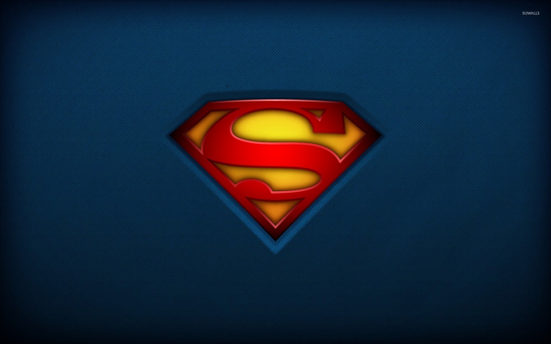 1920x1200 Superman logo wallpaper