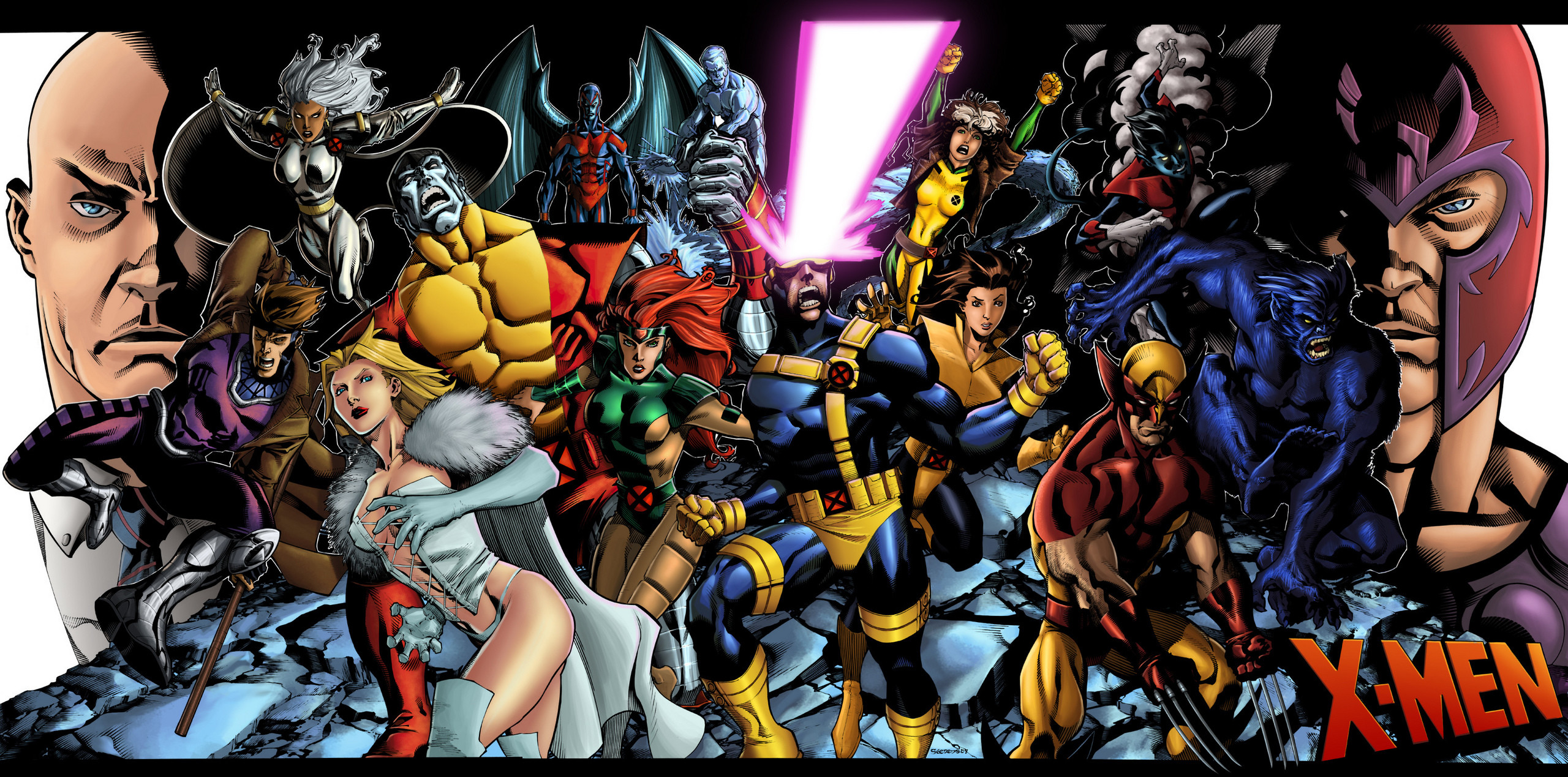 x men comic wallpaper 1920x1080