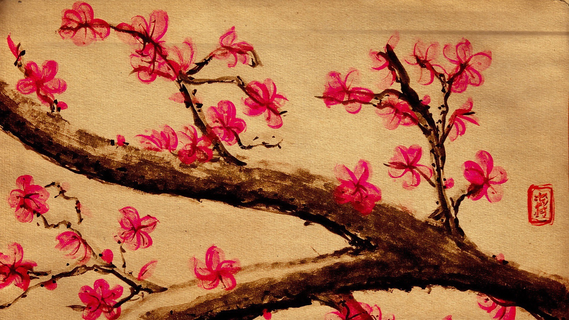 1920x1080 Beautiful Japanese cherry blossom season wallpaper 10 -  .