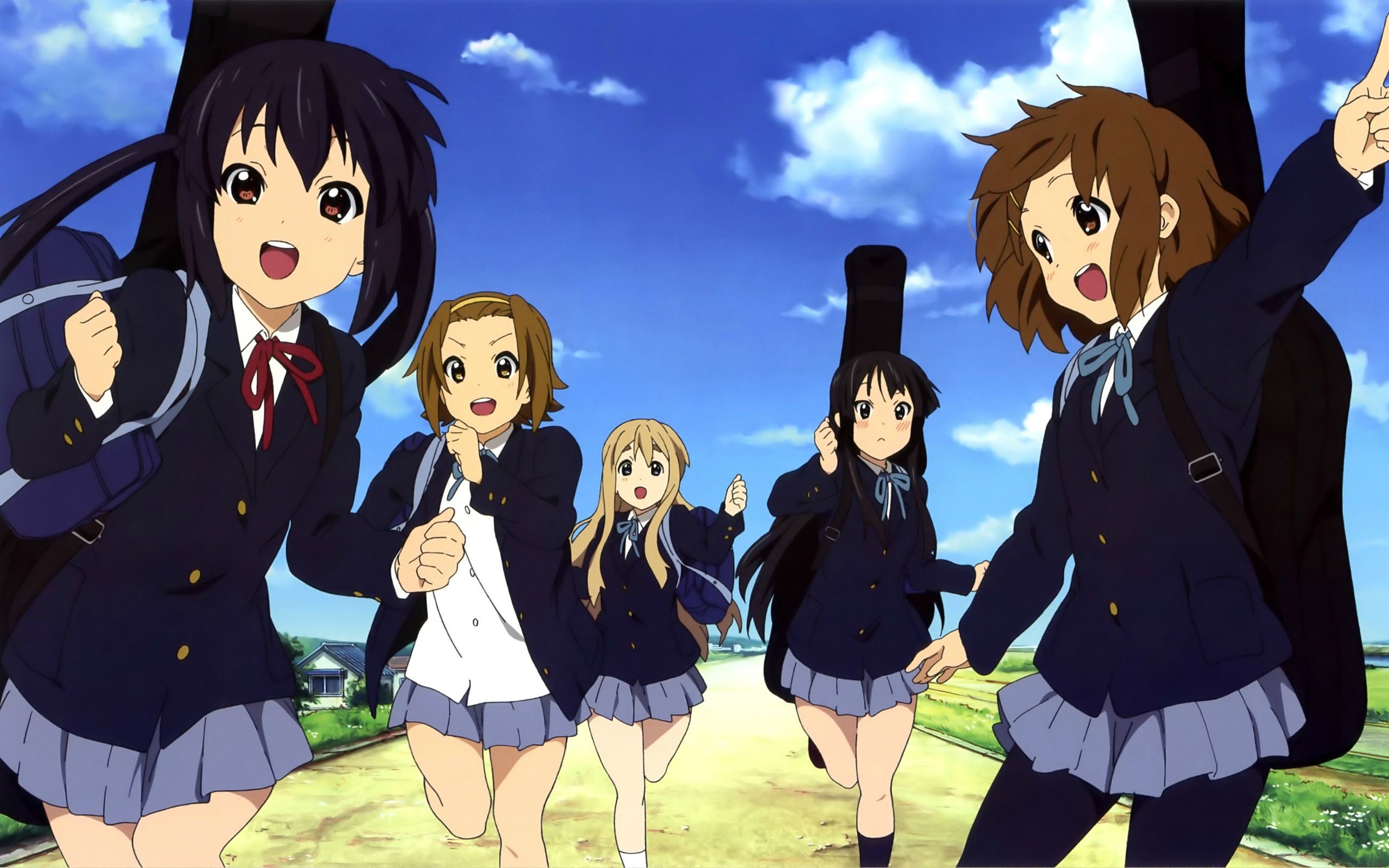 Anime Wallpaper : K-ON : Yui x Windows XP