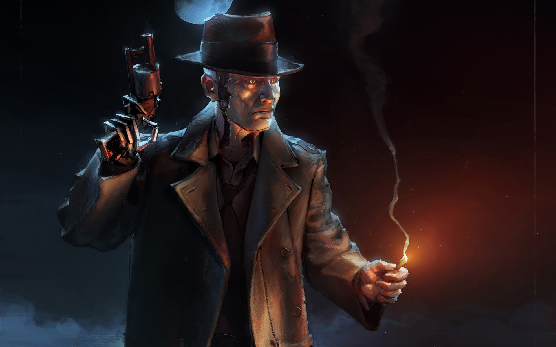 1920x1200 Video Game - Fallout 4 Nick Valentine Wallpaper