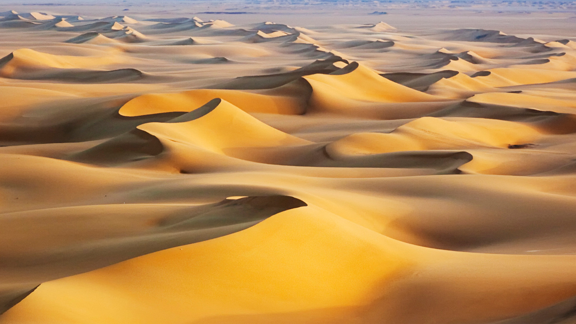 1920x1080 Sand Dunes Sunrise White Desert Egypt
