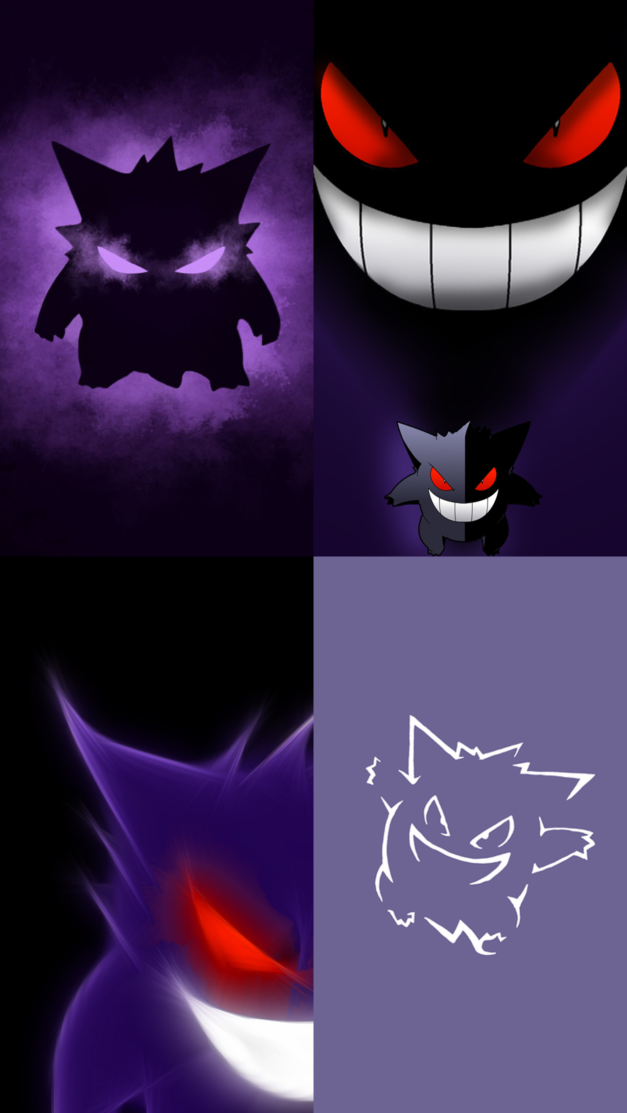 1280x2272 ... Pokemon Gengar IPhone 5 wallpapers by Acester8