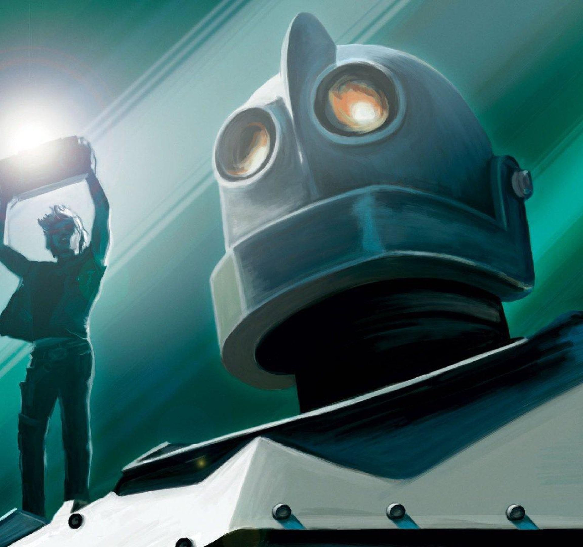 1920x1800 1600x2465 by VictorMazza Iron Giant - wallpaper (Black and white v.) by  VictorMazza
