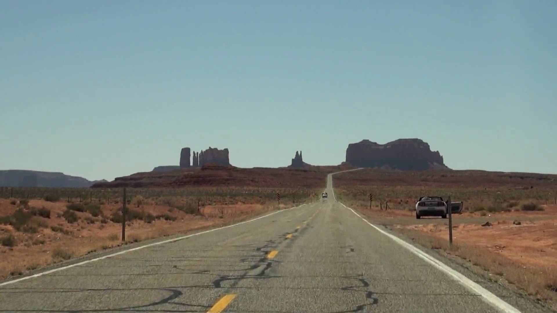 1920x1080 "Forrest Gump Point" - Heading to Monument Valley, US-163