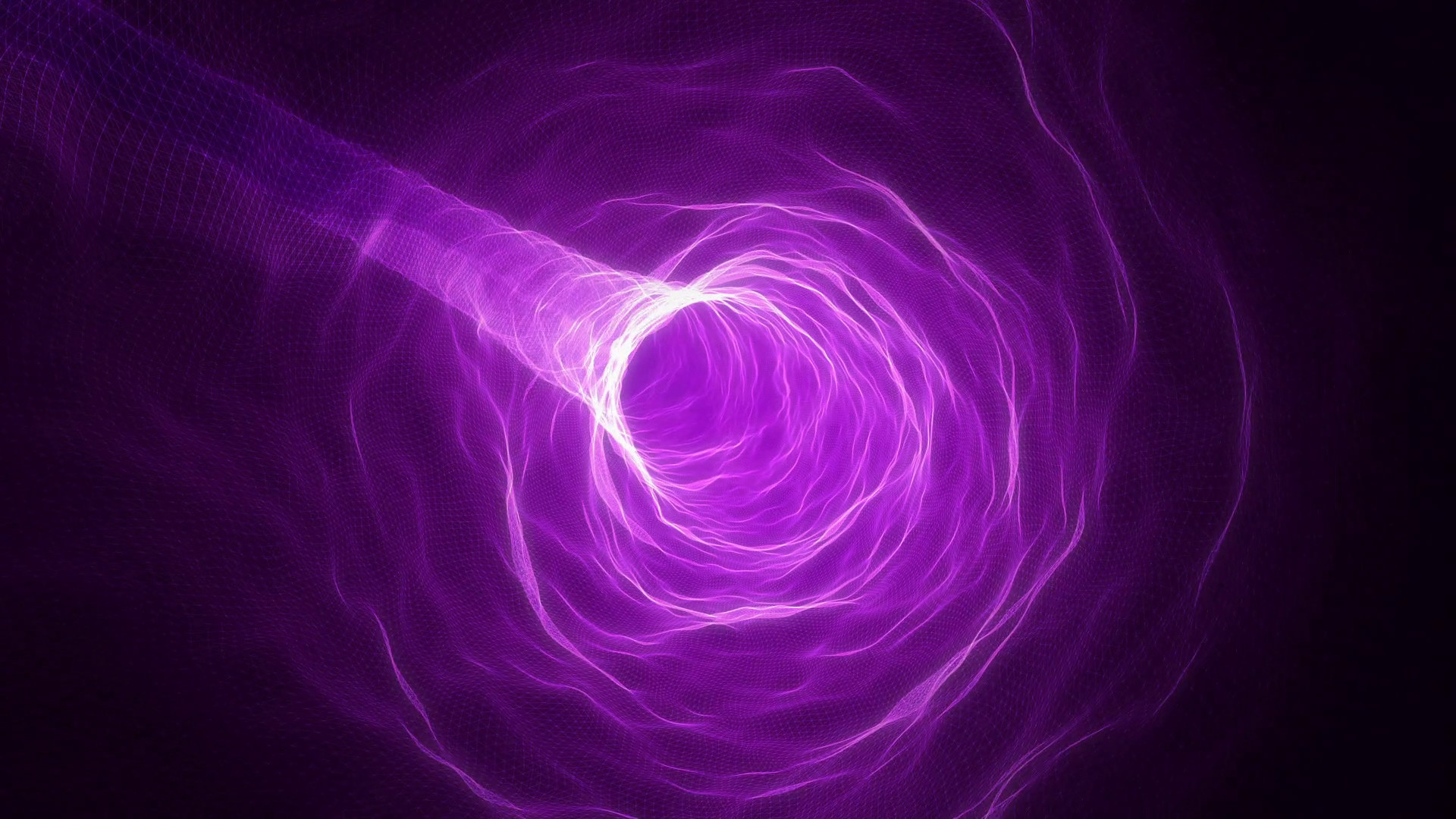 1920x1080 Flying in a Curved Tunnel of Light | Fly Through a Wormhole or Time Vortex  | Portal or Gateway to After Life | Seamless Looping Motion Background |  Full HD ...