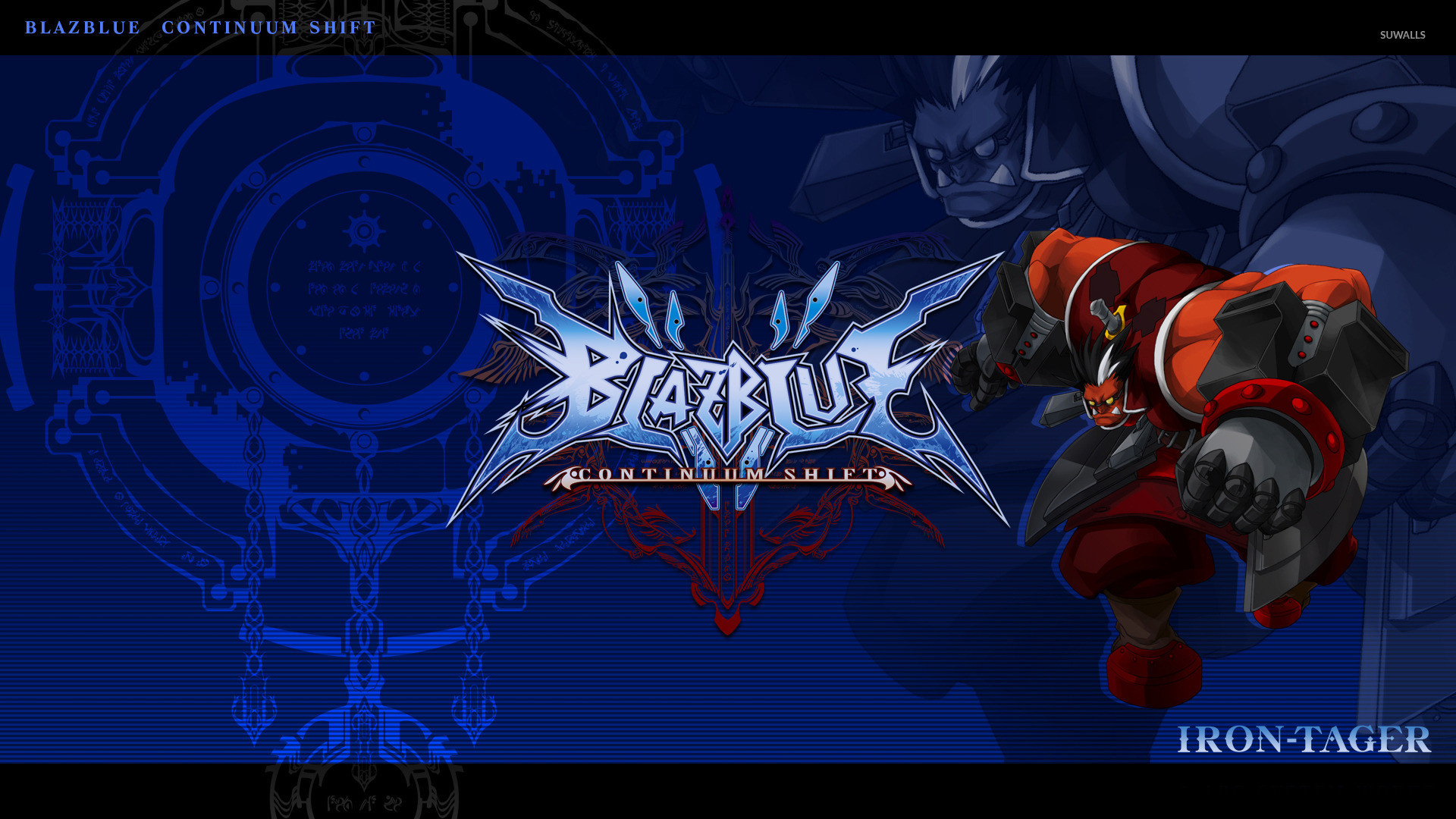 1920x1080 Iron Tager - BlazBlue: Continuum Shift wallpaper