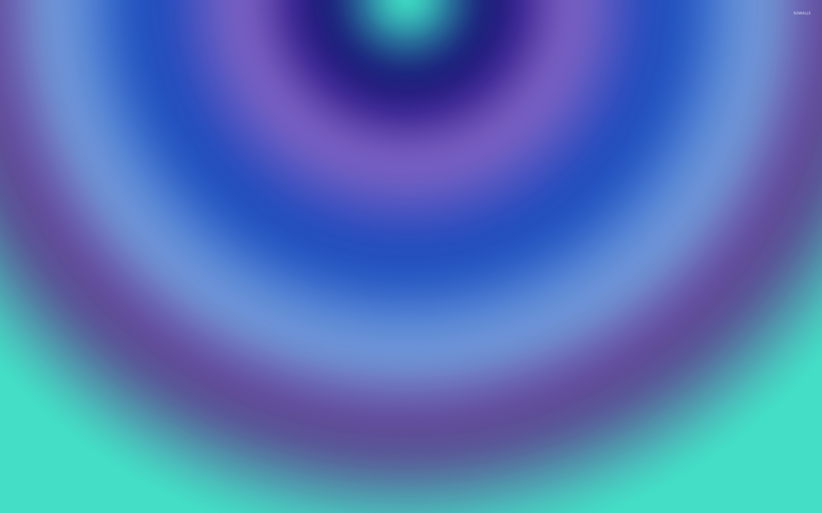 2880x1800 Blue and purple circles wallpaper