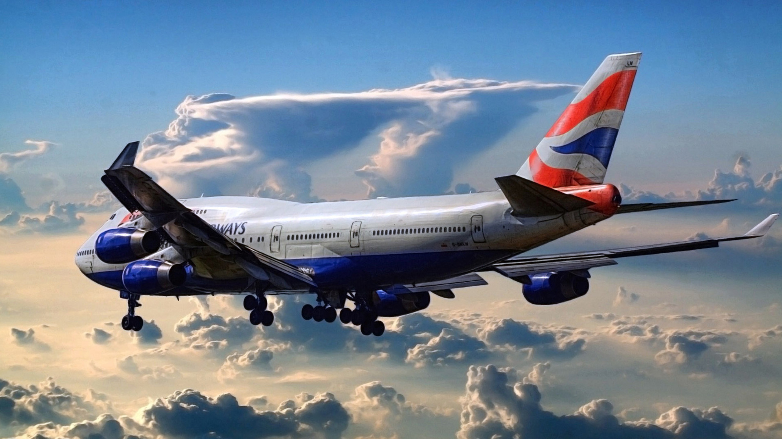 2560x1440 ... Boeing 747 Wallpapers HD Download ...