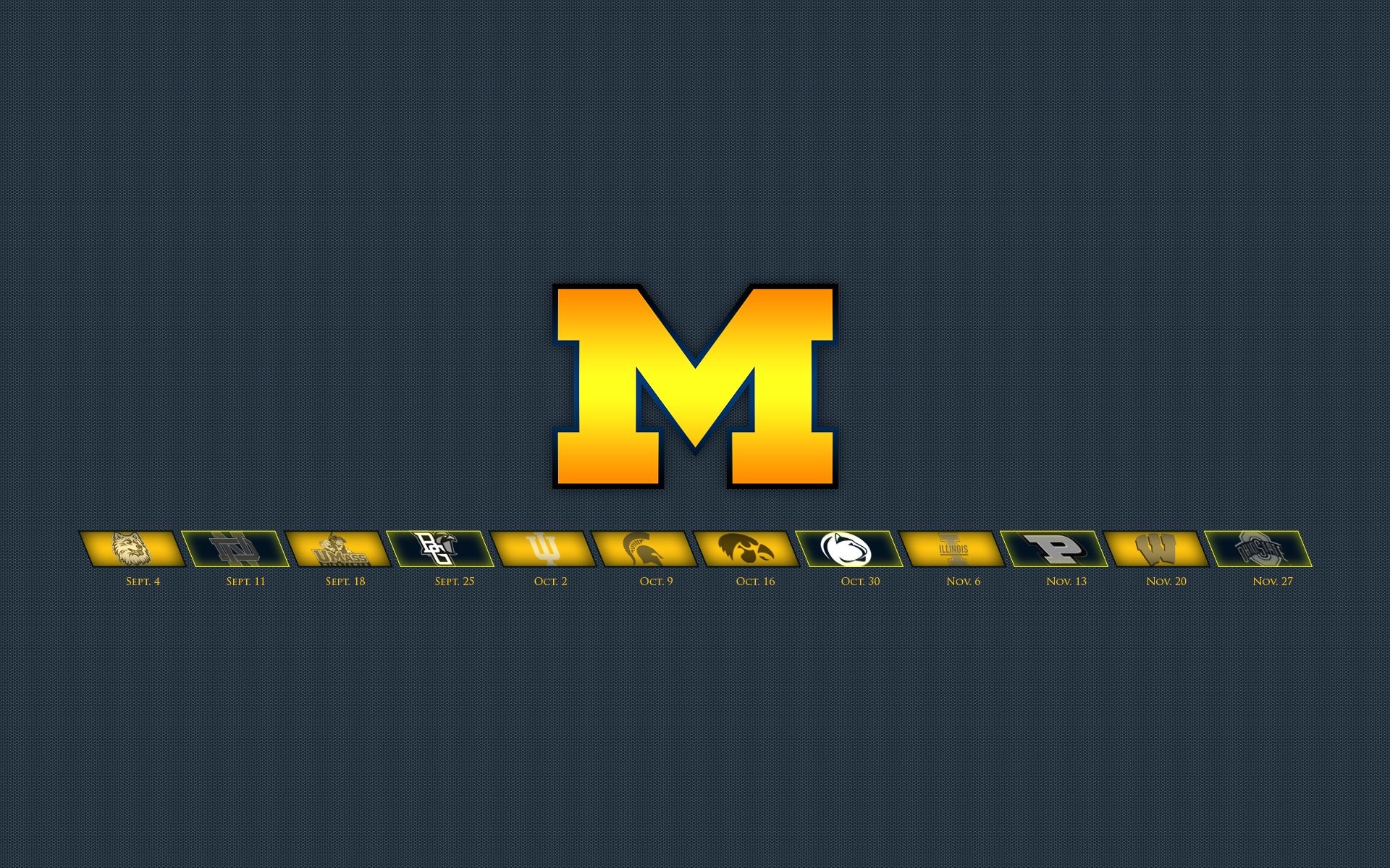 1920x1200 Michigan Wolverines Football Wallpapers (61 Wallpapers)