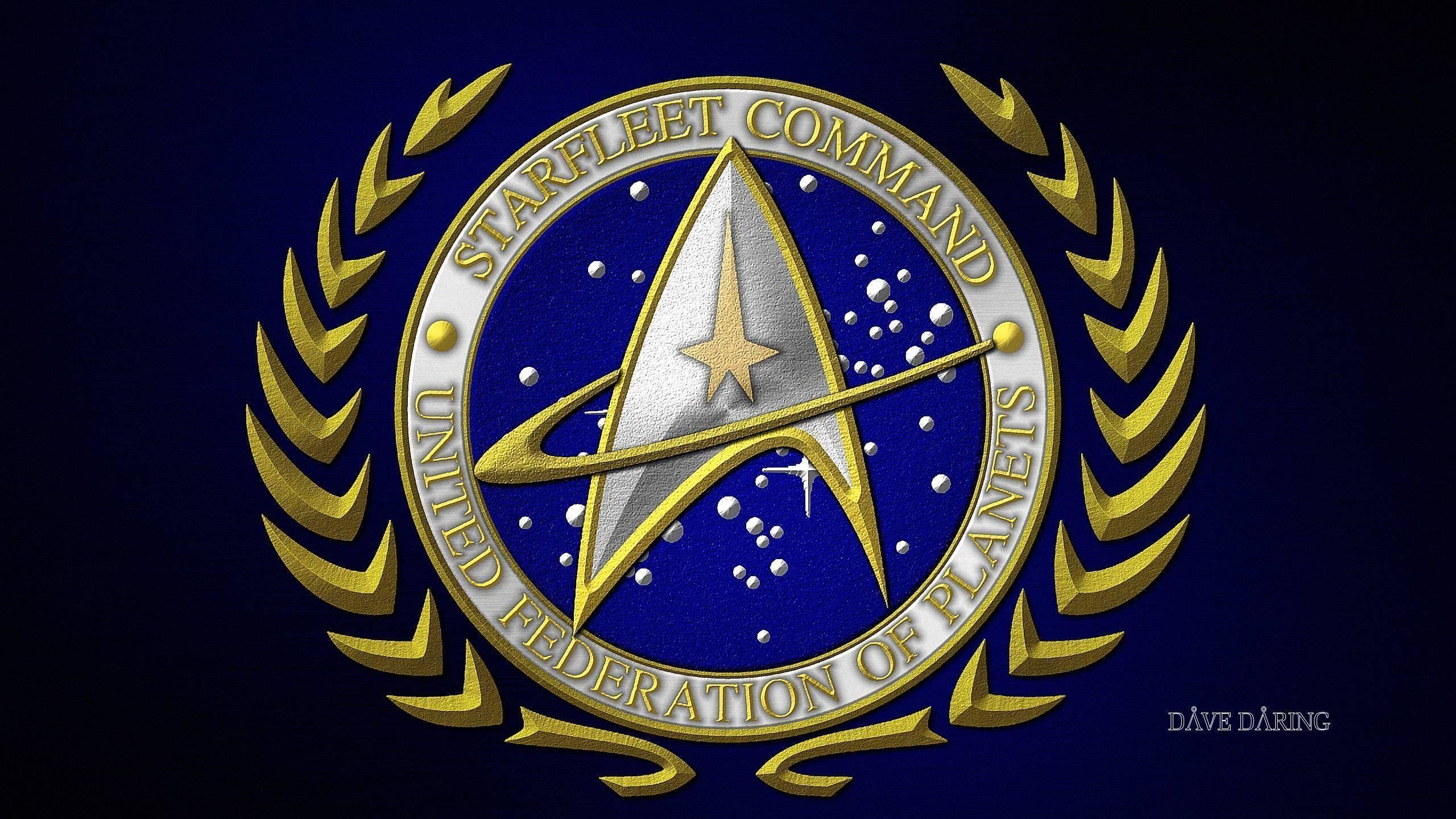2560x1440 Star Trek Star Fleet Command Great Seal by Dave-Daring on DeviantArt