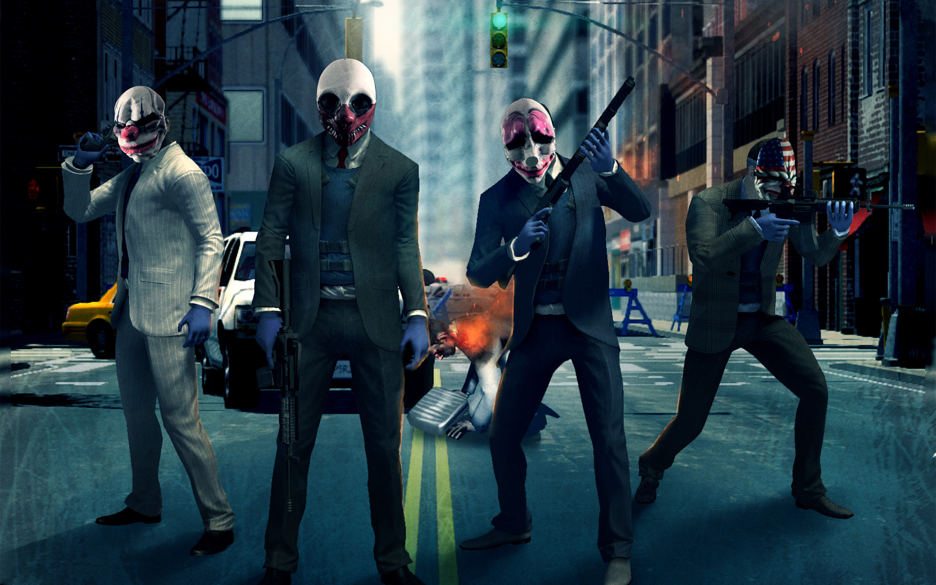 1920x1200 Free Payday: The Heist Wallpaper in 