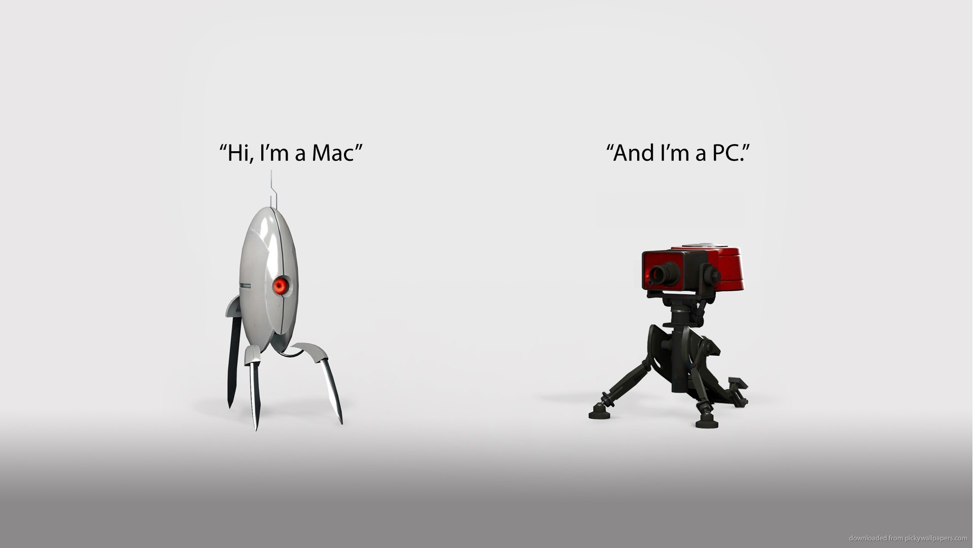 1920x1080 Mac and PC turrets picture