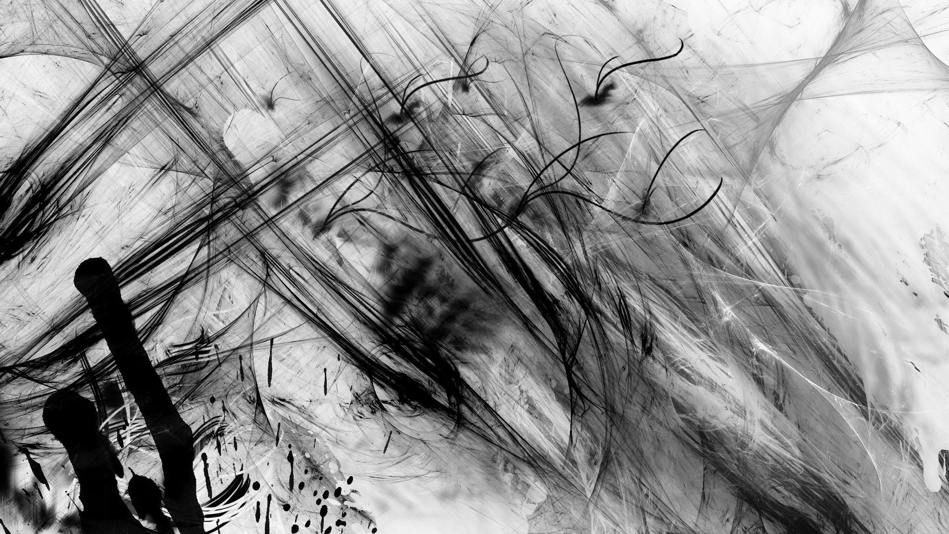 1920x1080 HD Abstracts . UPLOAD. TAGS: Spray Paint Contrast Abstract White  Black