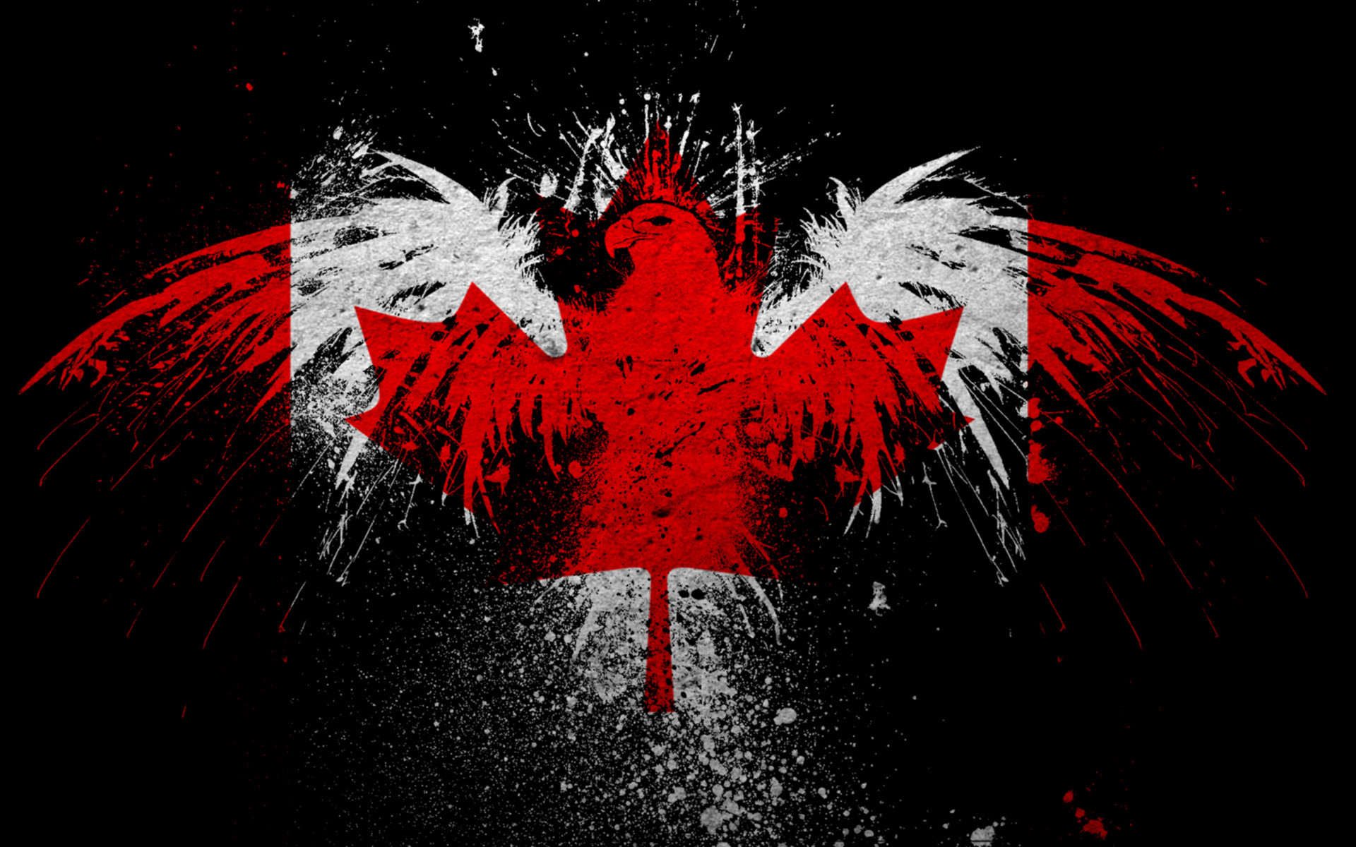 1920x1200 Canadian Flag