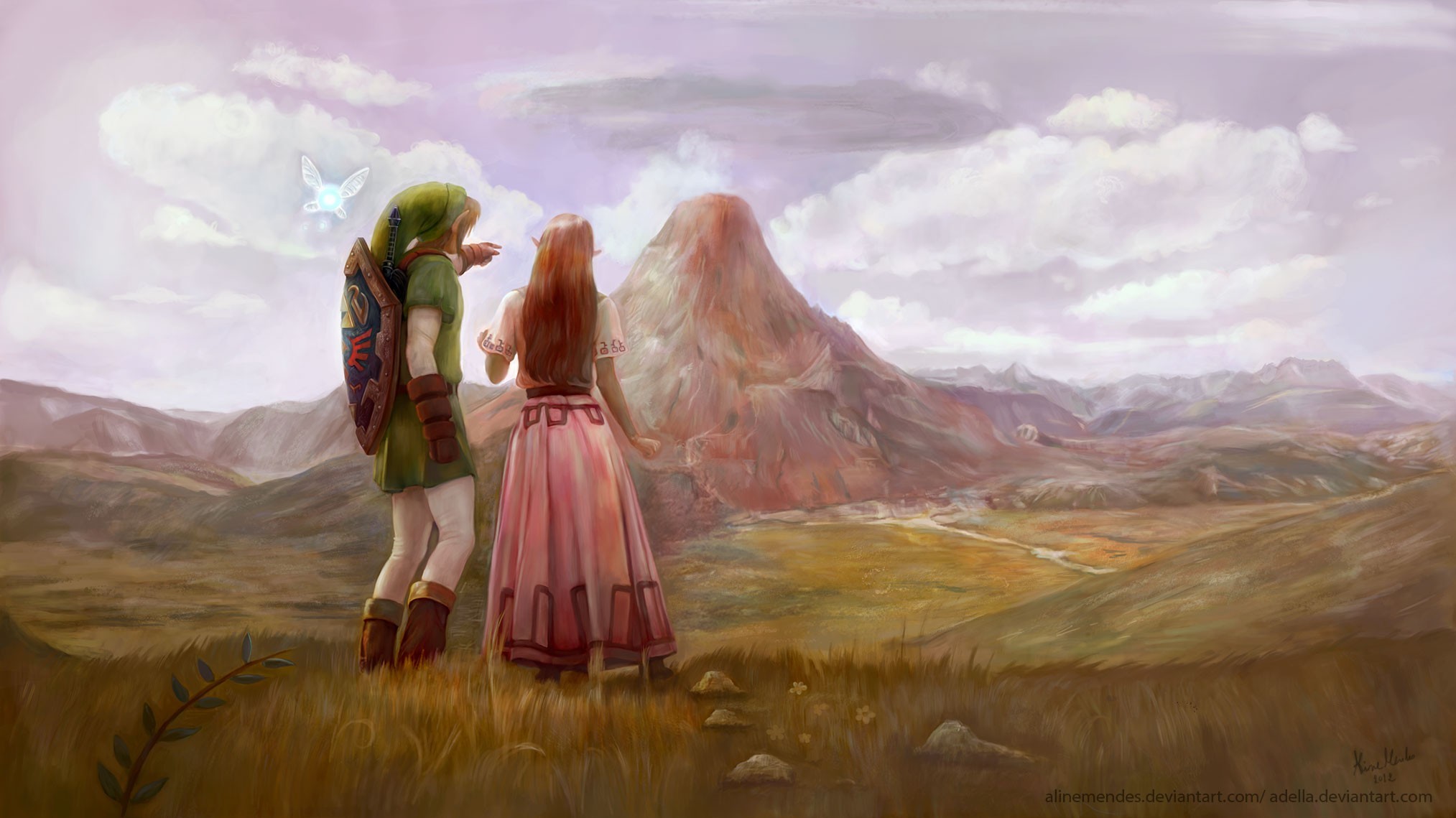 2027x1139 wallpaper video games Â· Link Â· Zelda