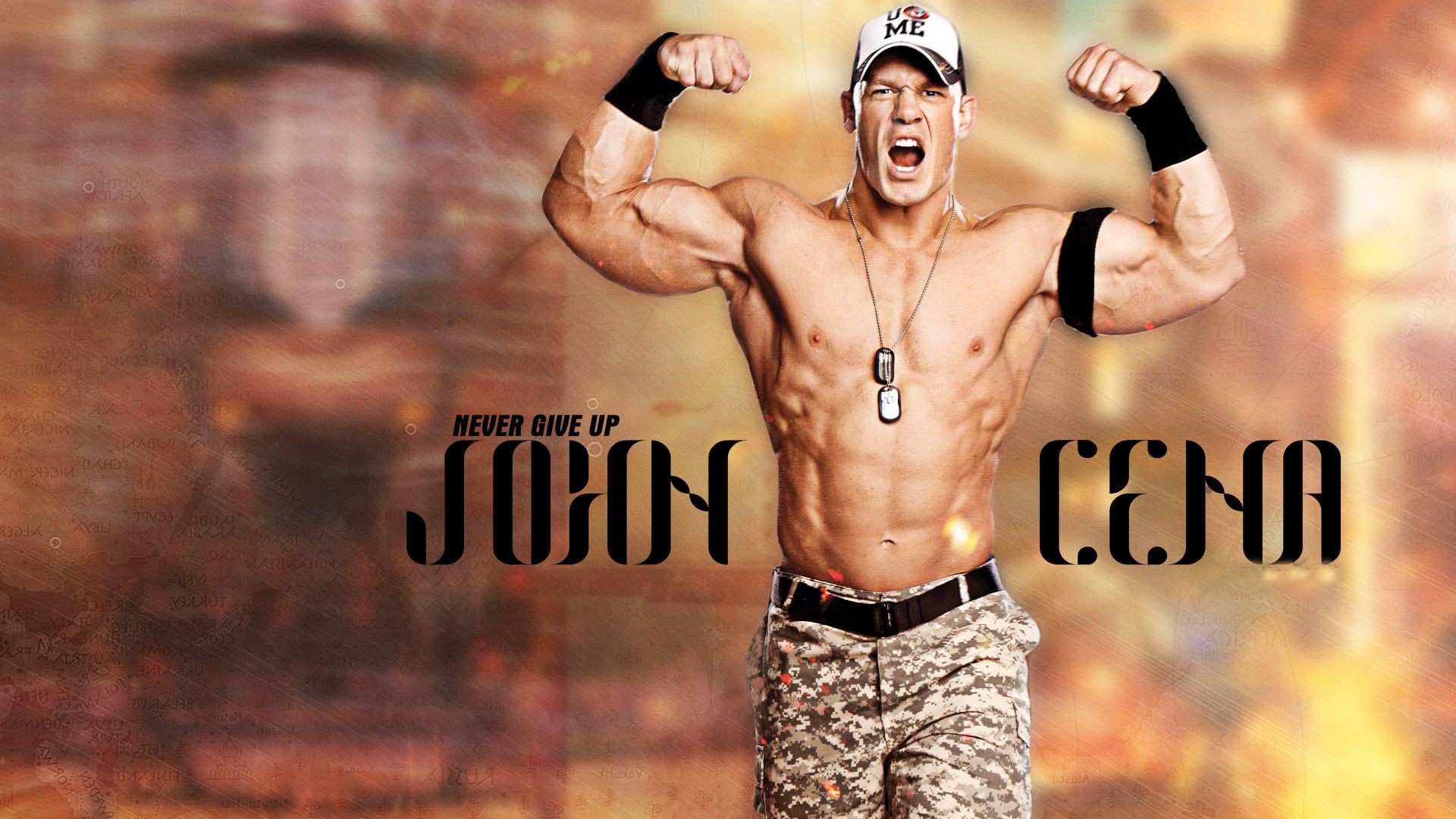 1920x1080 John Cena WWE 2014 Star Wallpaper Wide or HD