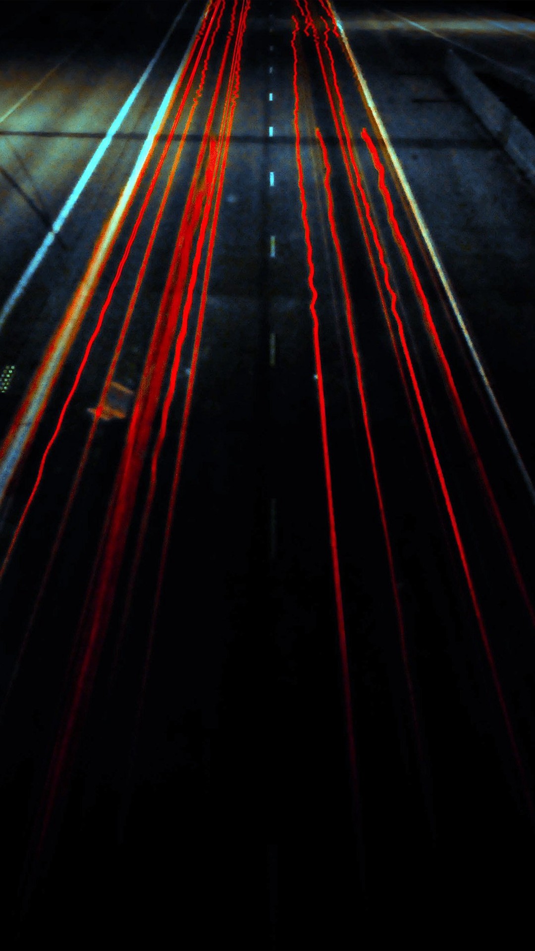 1080x1920 Street Car Light Dark Red #iPhone #6 #plus #wallpaper