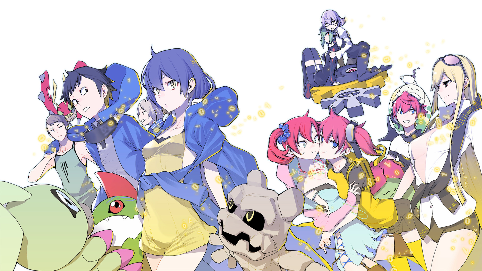 1920x1080 Wallpaper from Digimon Story: Cyber Sleuth Hacker's Memory