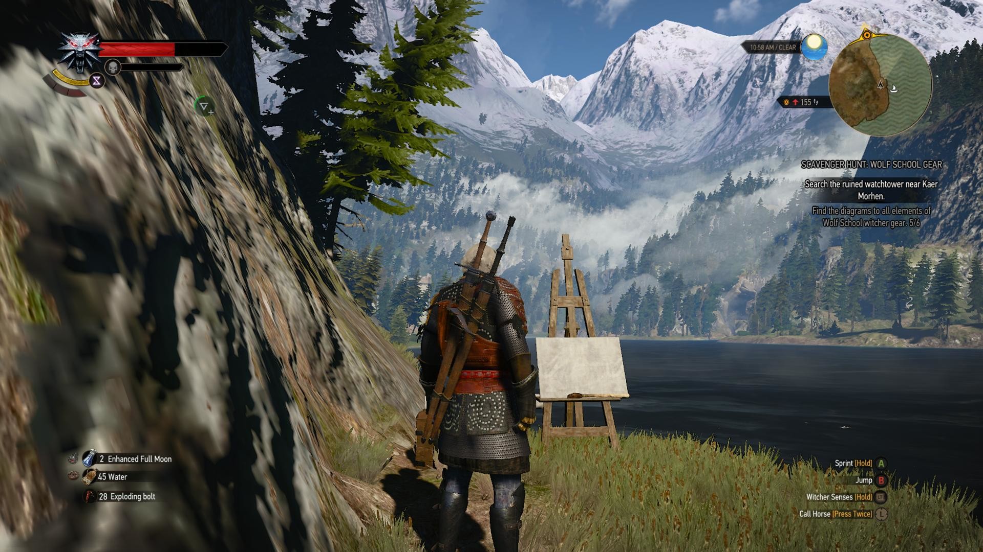 1920x1080 I found a Bob Ross Easter egg in the Witcher 3.