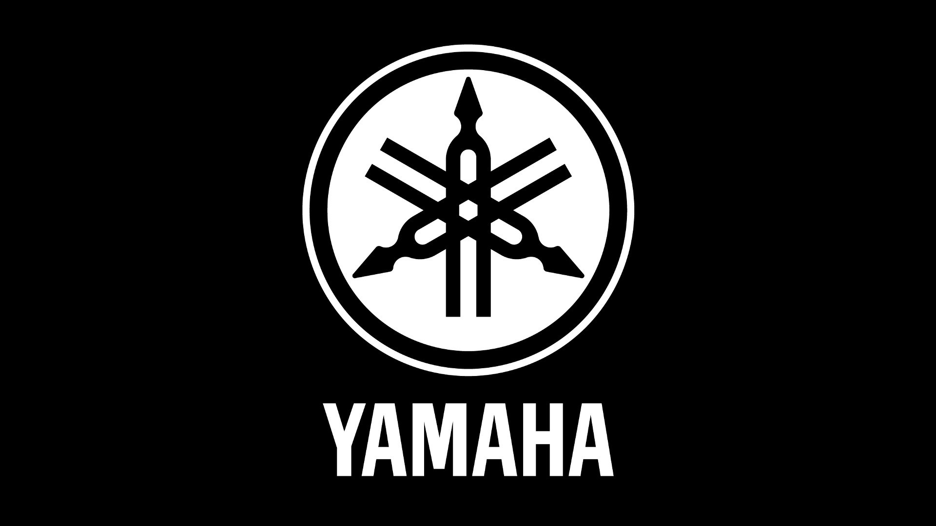 1920x1080 Yamaha Logo Wallpaper