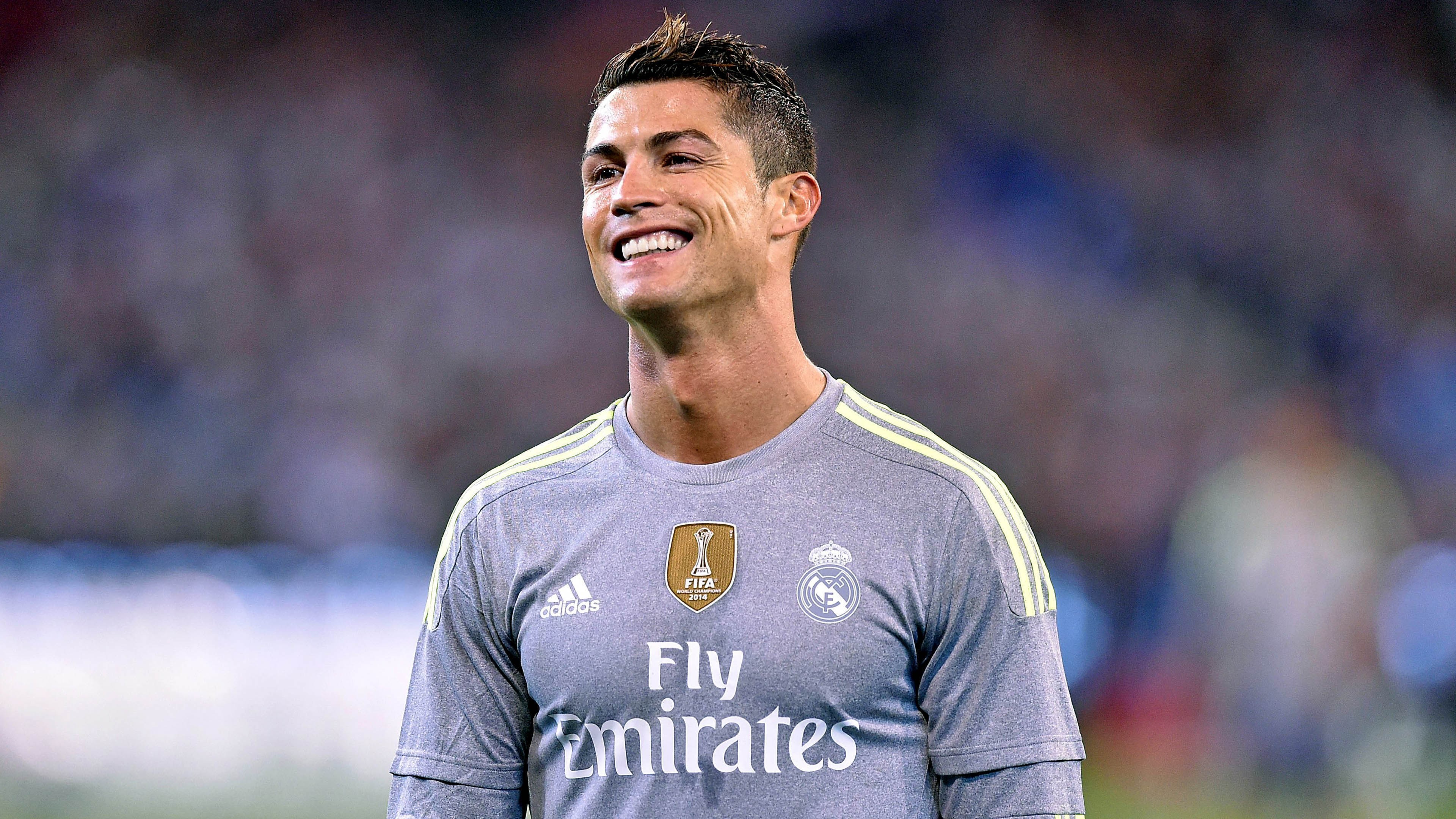 3840x2160 Cristiano Ronaldo Smiling Ultra HD 4K Wallpaper Download Free
