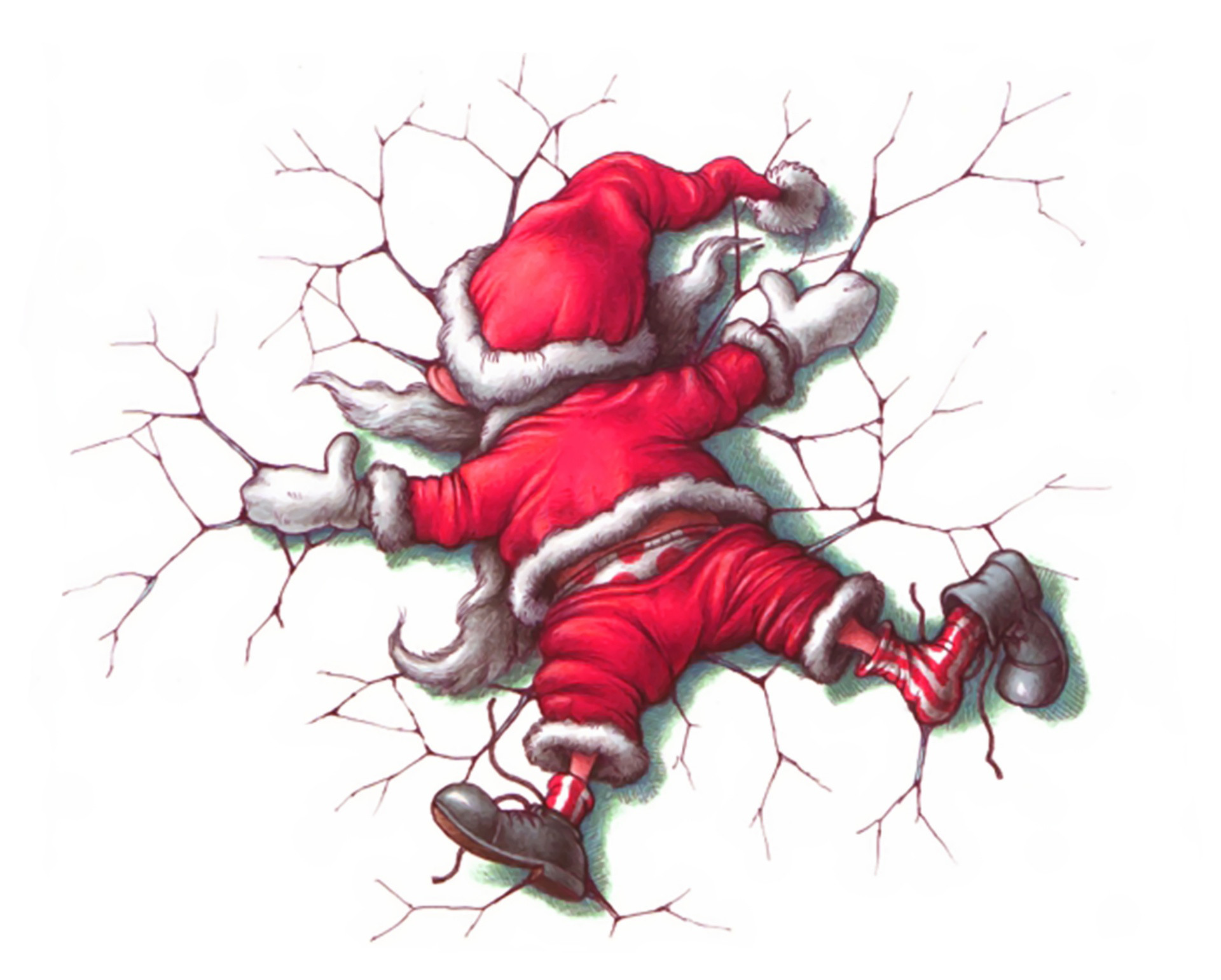 1920x1541 Funny Christmas Cartoon 6 Widescreen Wallpaper