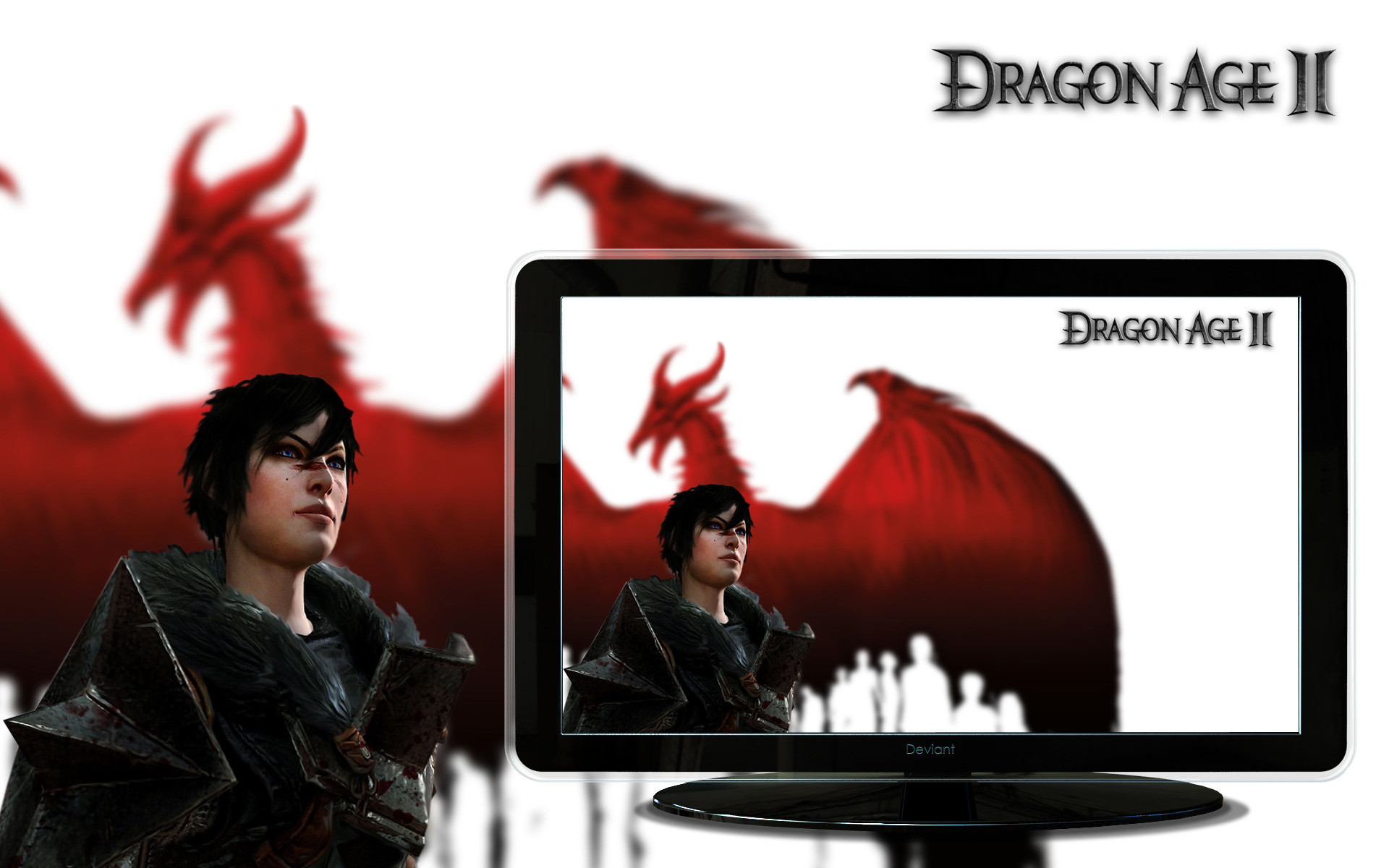 1920x1200 ... Dragon Age 2 Hawke by Rah2005