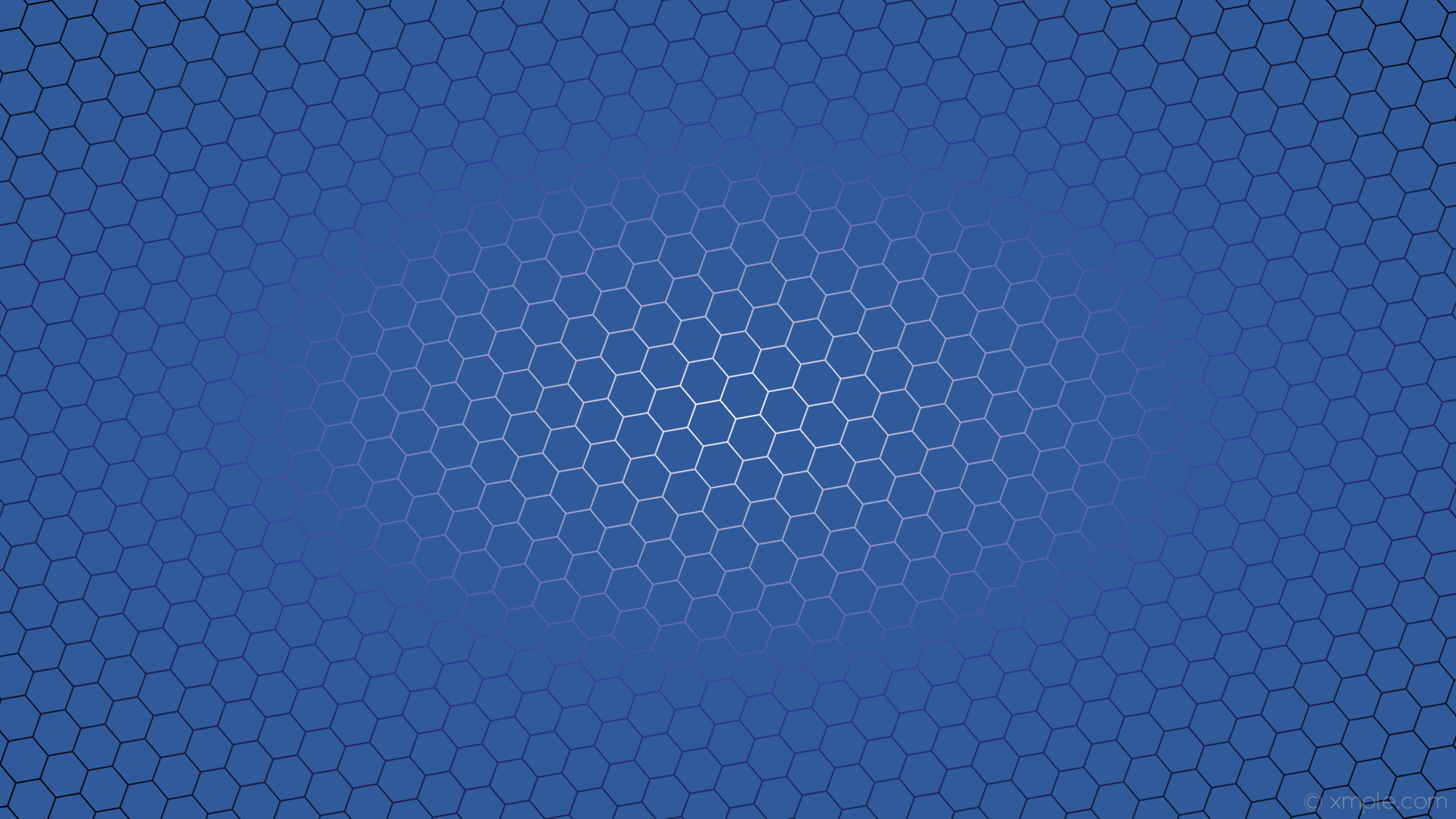 1920x1080 wallpaper black blue hexagon white azure glow gradient #305a99 #ffffff  #303a99 diagonal 40