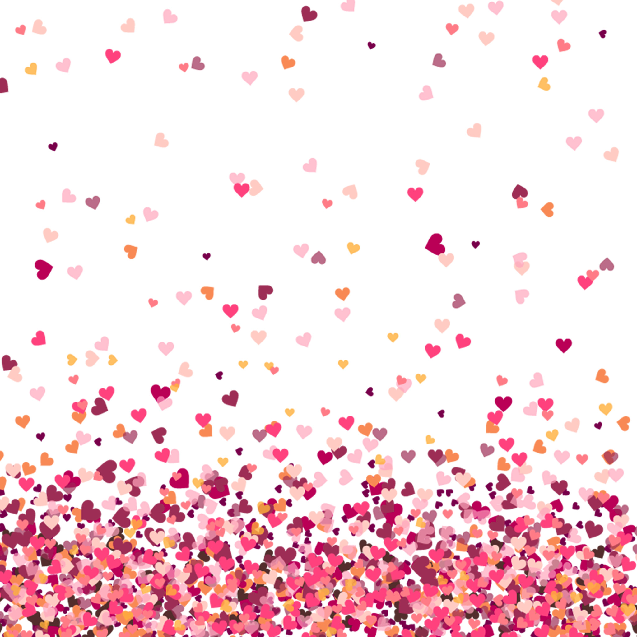 2048x2048 Colorful Heart background PNG | HD Colorful Heart background PNG Image Free  Download