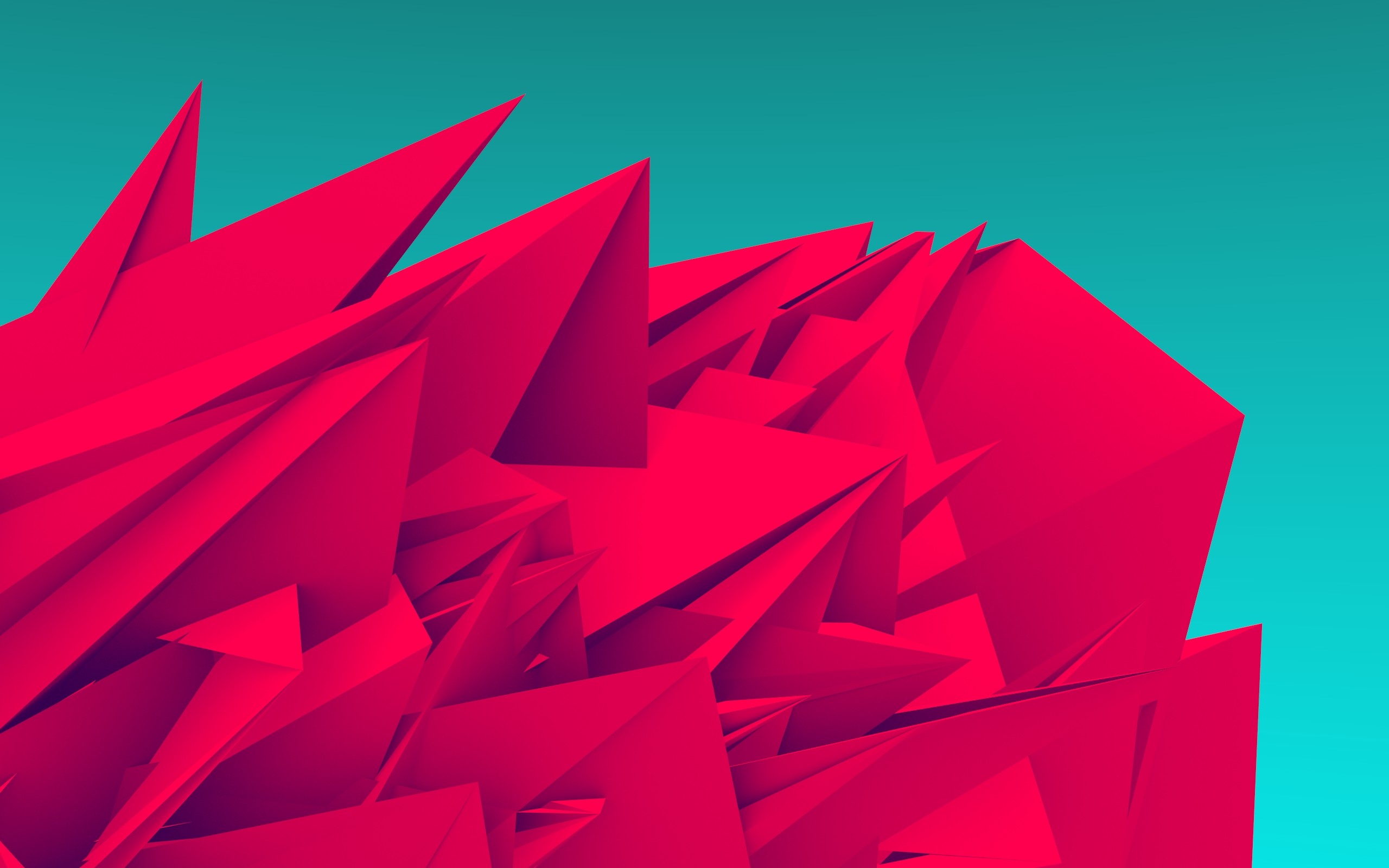 2560x1600 KuBiPeT HQ Backgrounds: Polygon, by Kristal Birdwell