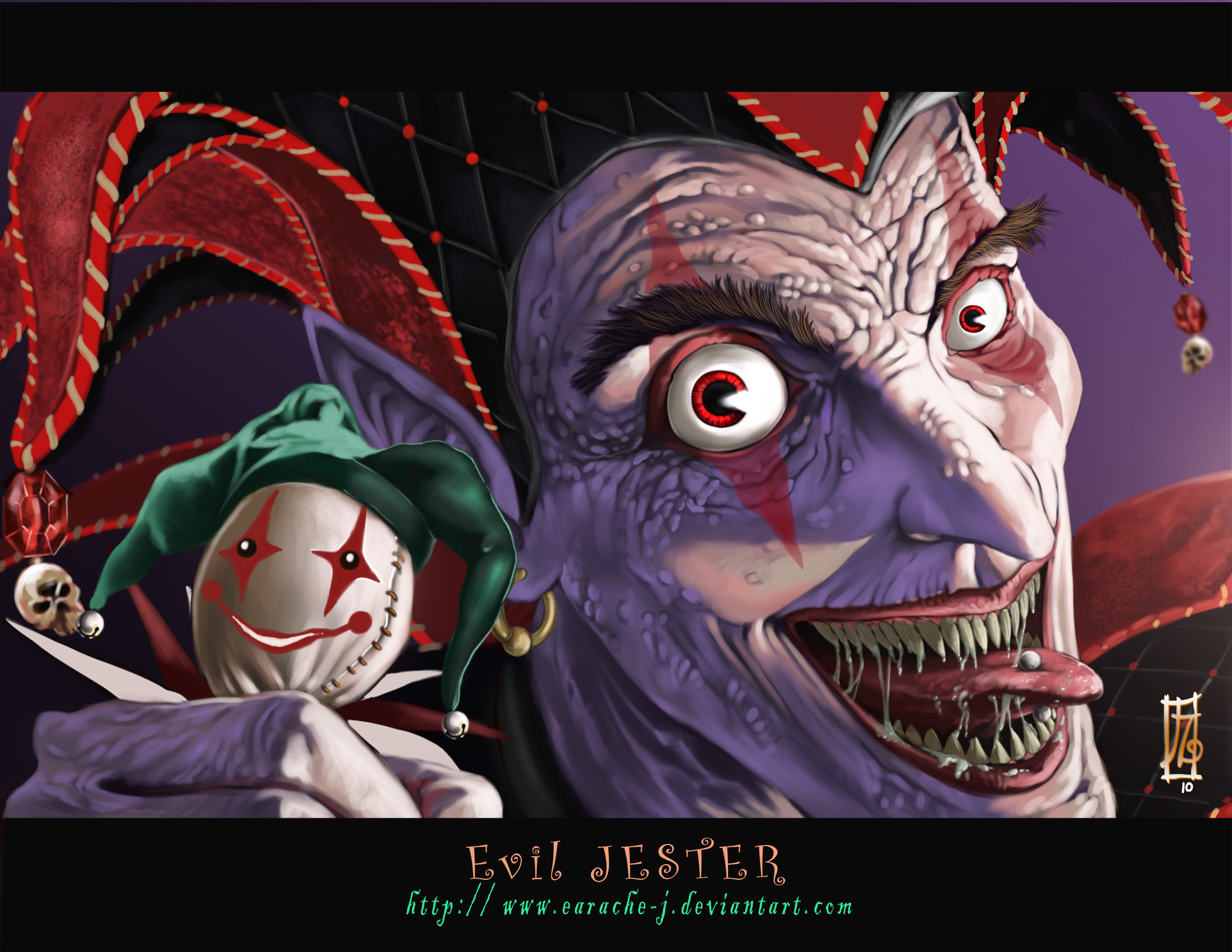 2200x1700 Evil Jester wallpaper from Clowns wallpapers