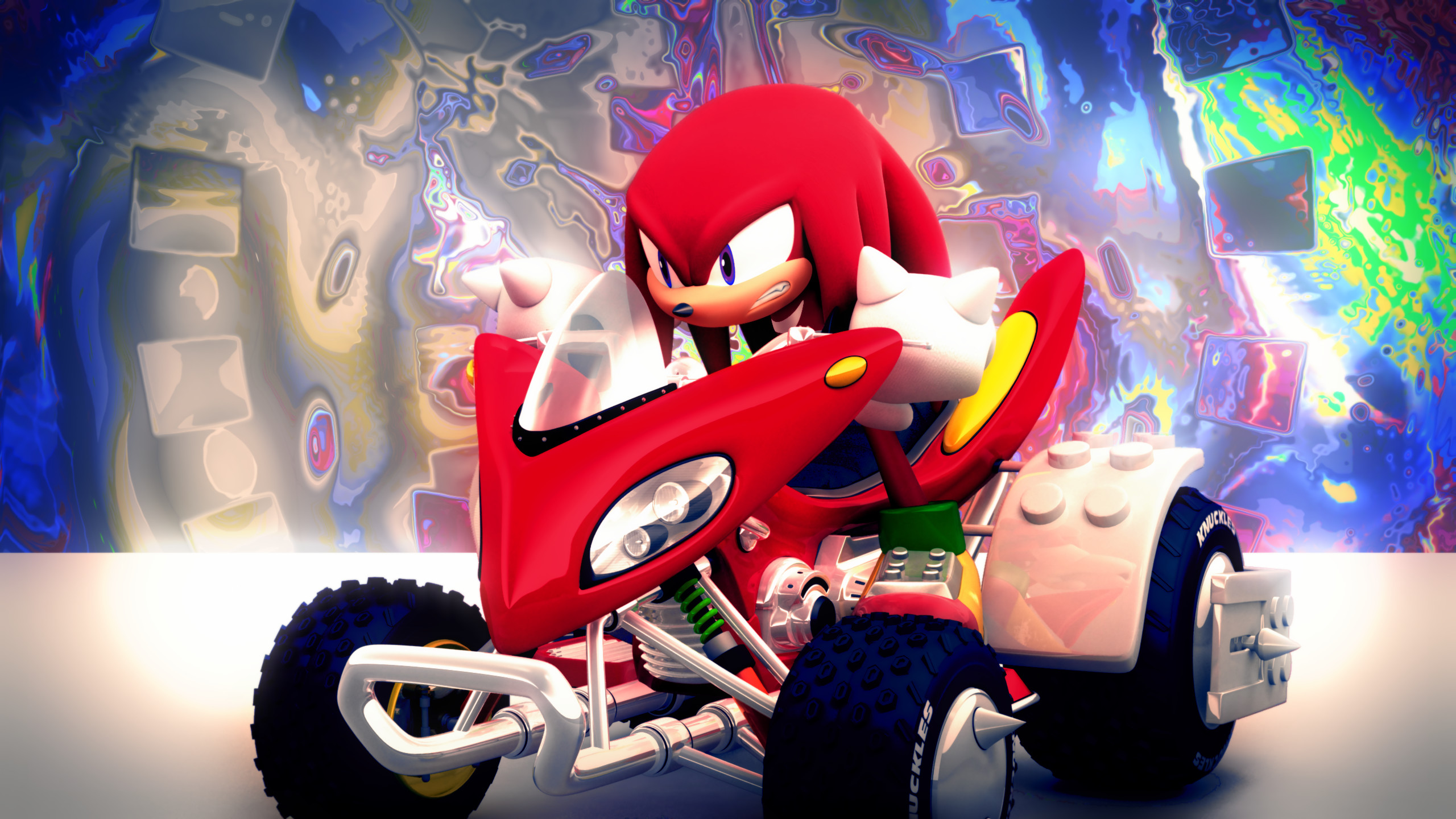 2560x1440 ... Knuckles the Echidna [51] by Light-Rock