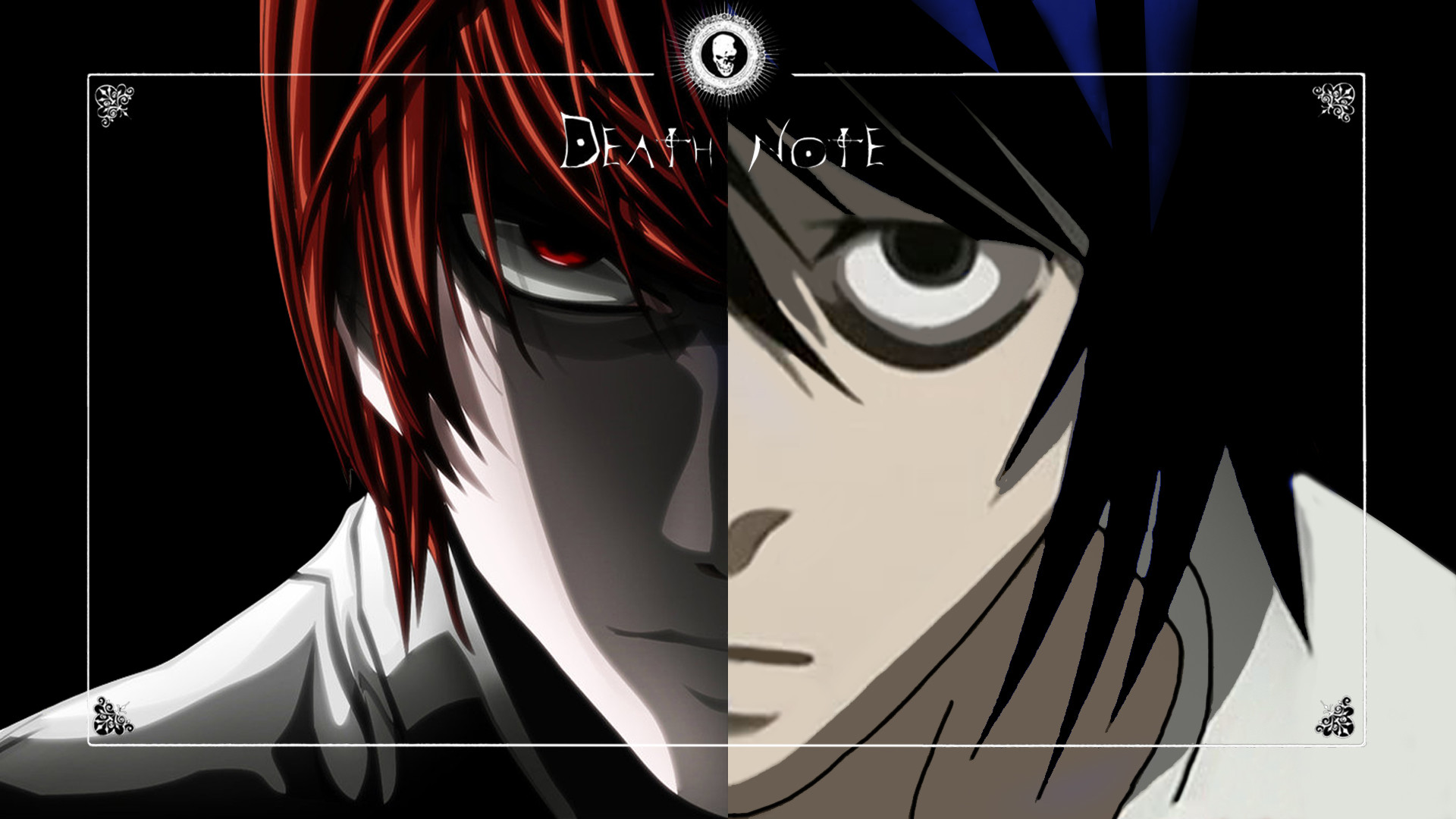 1920x1080 ... Death Note - Kira vs L by ElErnie