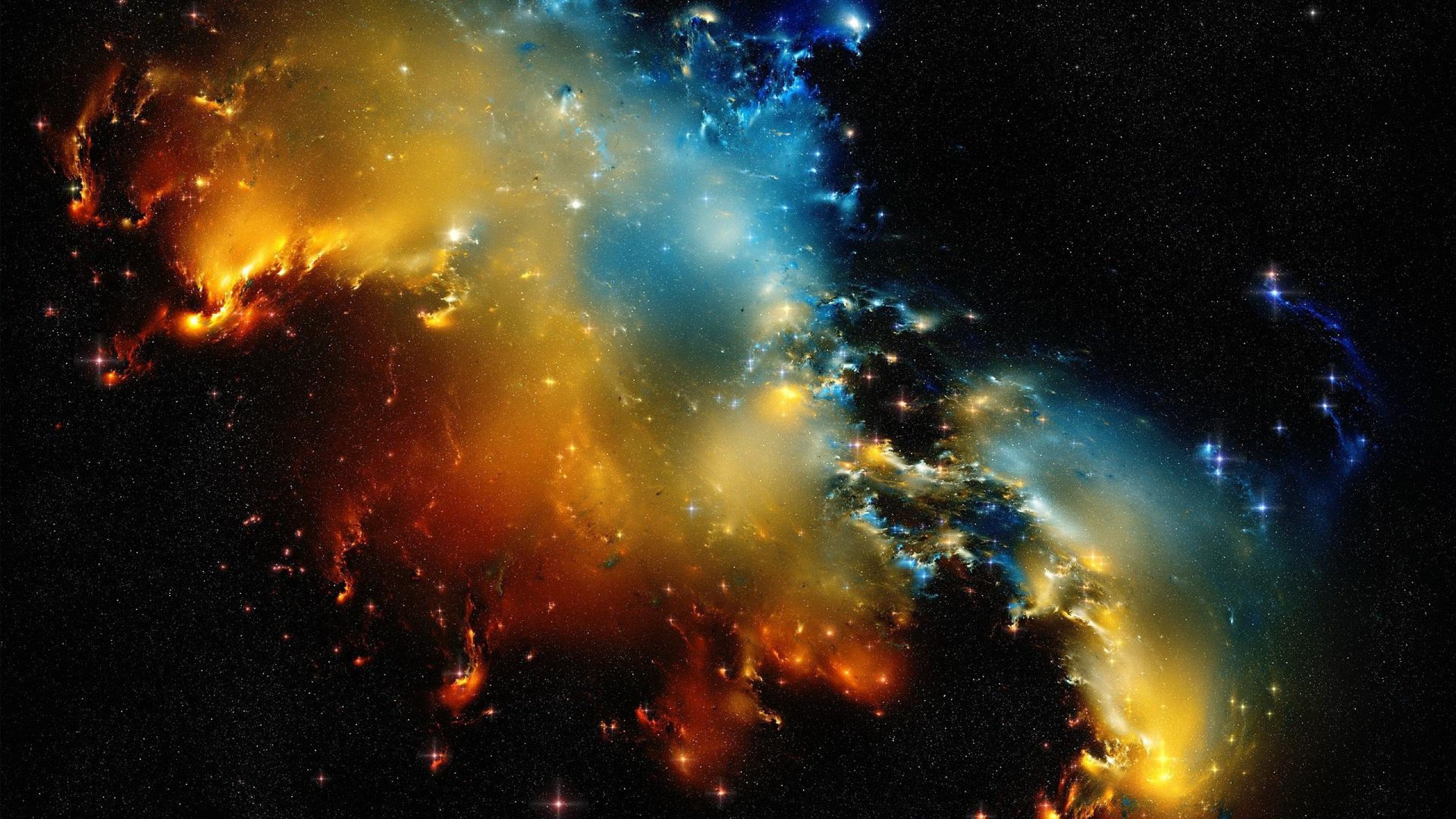 2560x1440 Amazing Space Nebulas