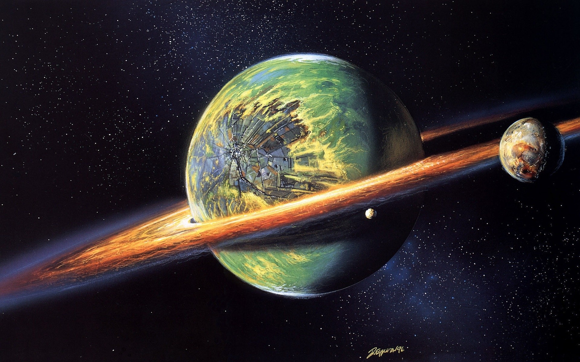 1920x1200 Cool Planet Wallpaper