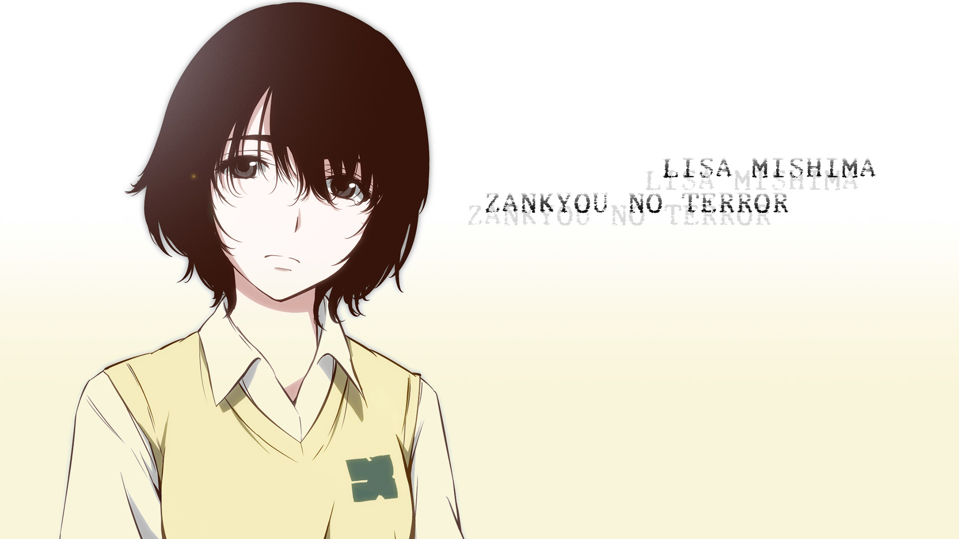 1920x1080 Anime Zankyou No Terror Lisa Mishima Fondo de Pantalla